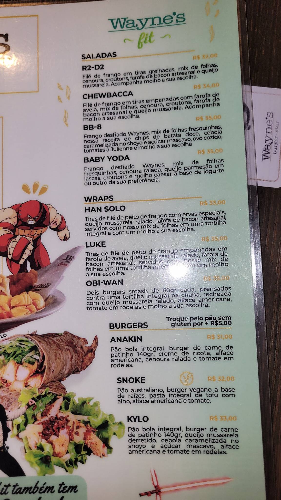 Wayne's Burger Star - Boa Viagem cardápio