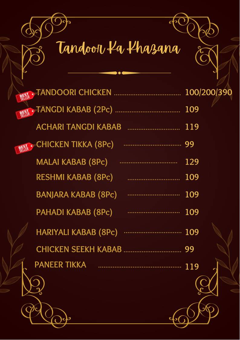 Wok 'n' Talk menu