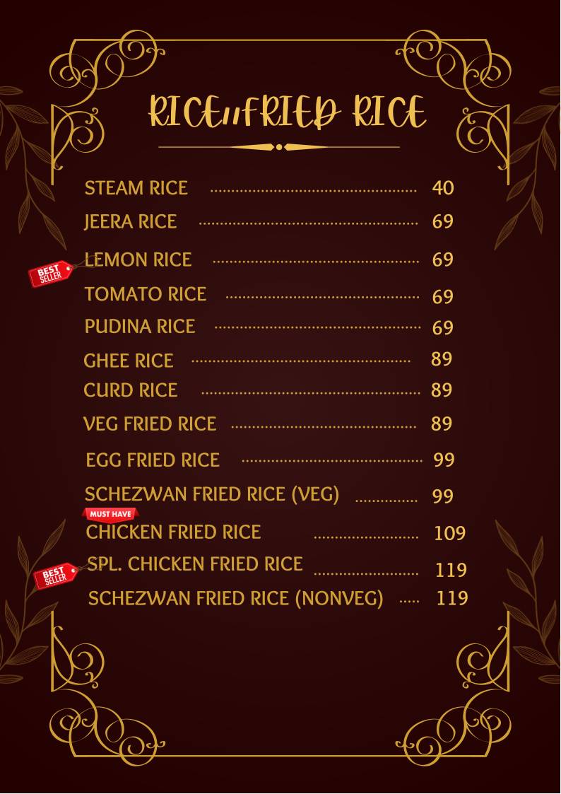 Wok 'n' Talk menu