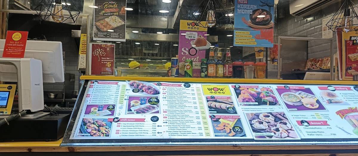 Wow! Momo menu