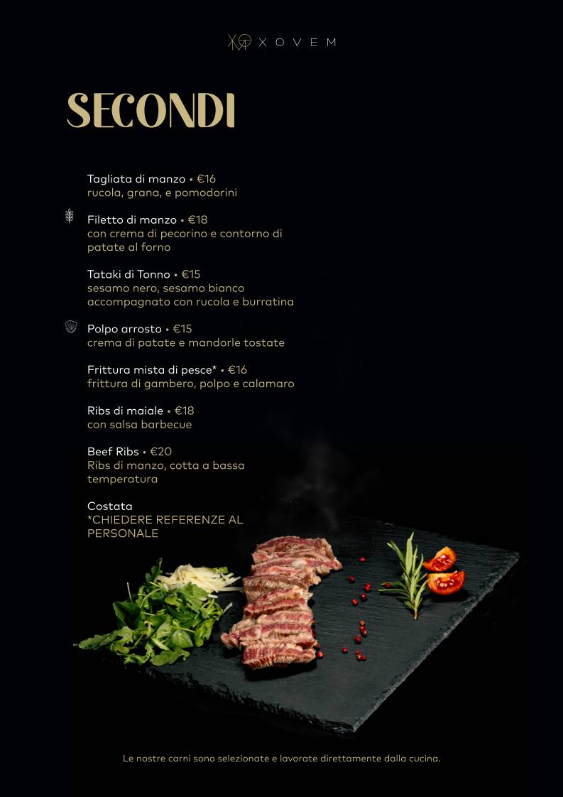 Menu di X-OVEM Cafe/Drink/Food 