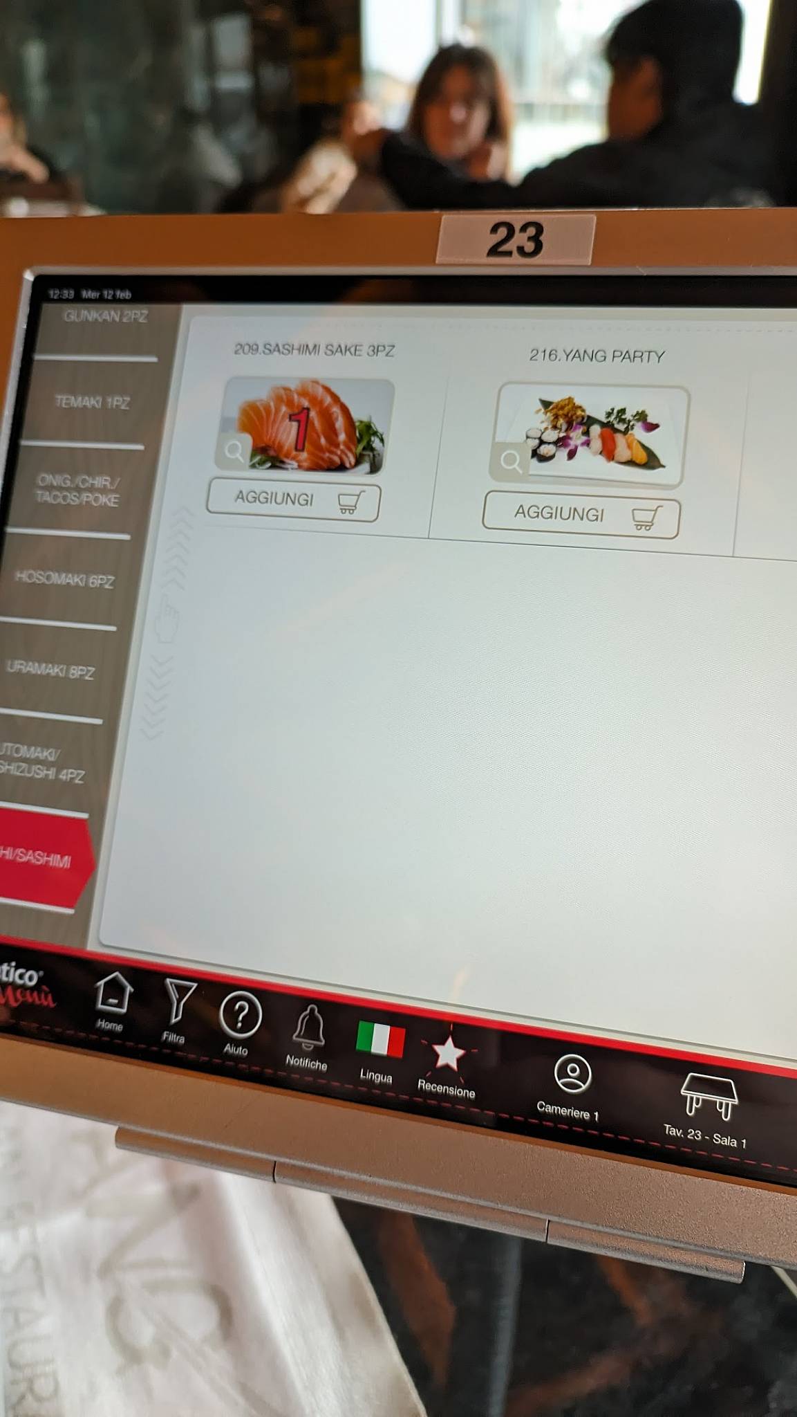 Menu di Yang Asian Restaurant - Rovato 