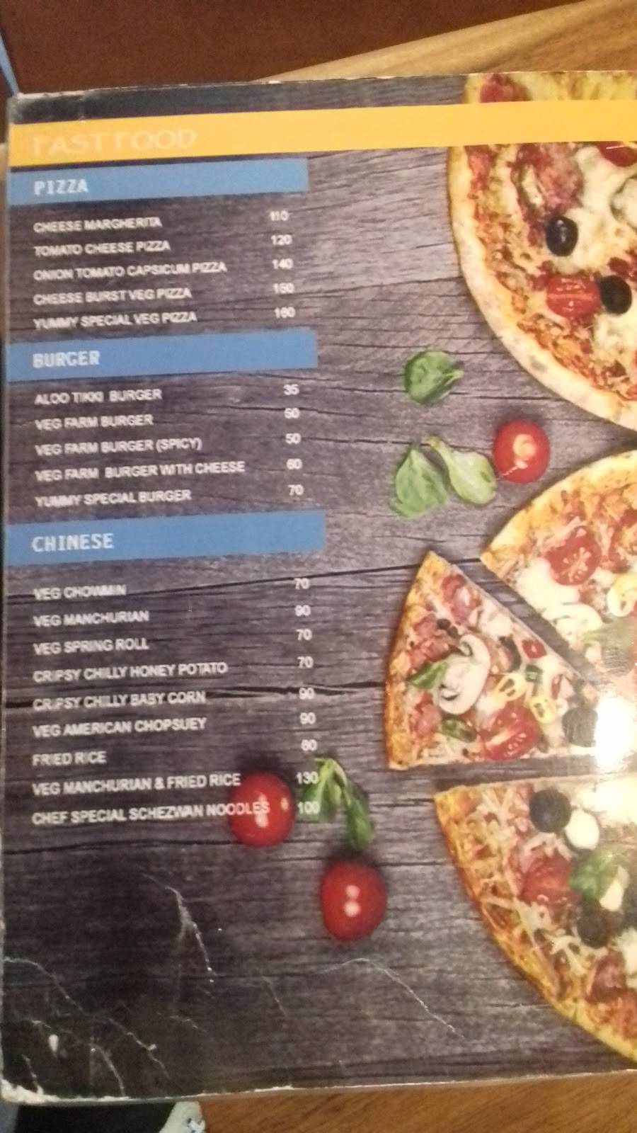 Yummy Restaurant menu