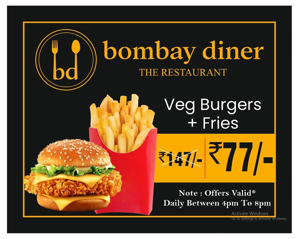 bombay diner kharghar menu