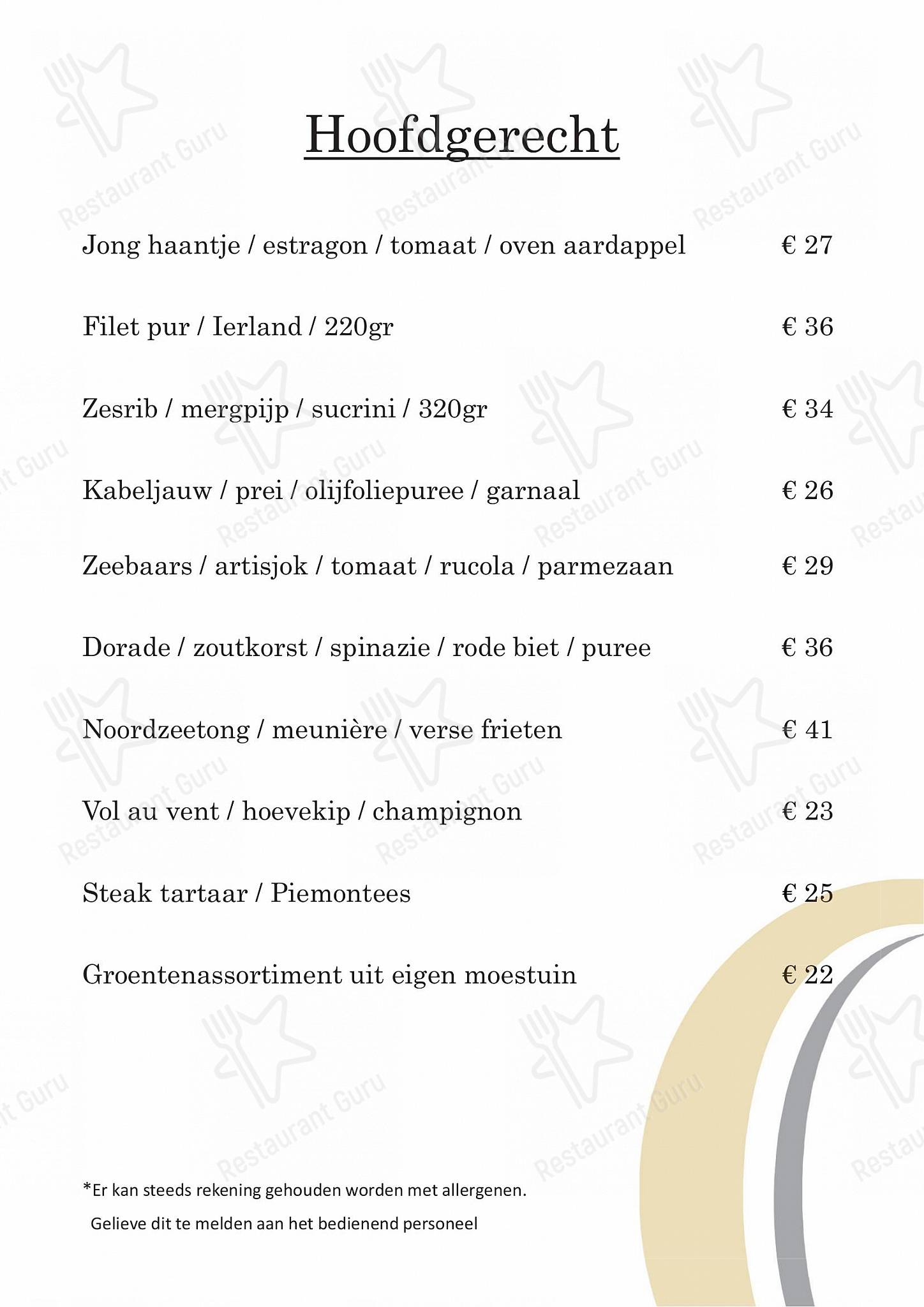 Restaurant Condacum dans Kontich - Wine Menu
