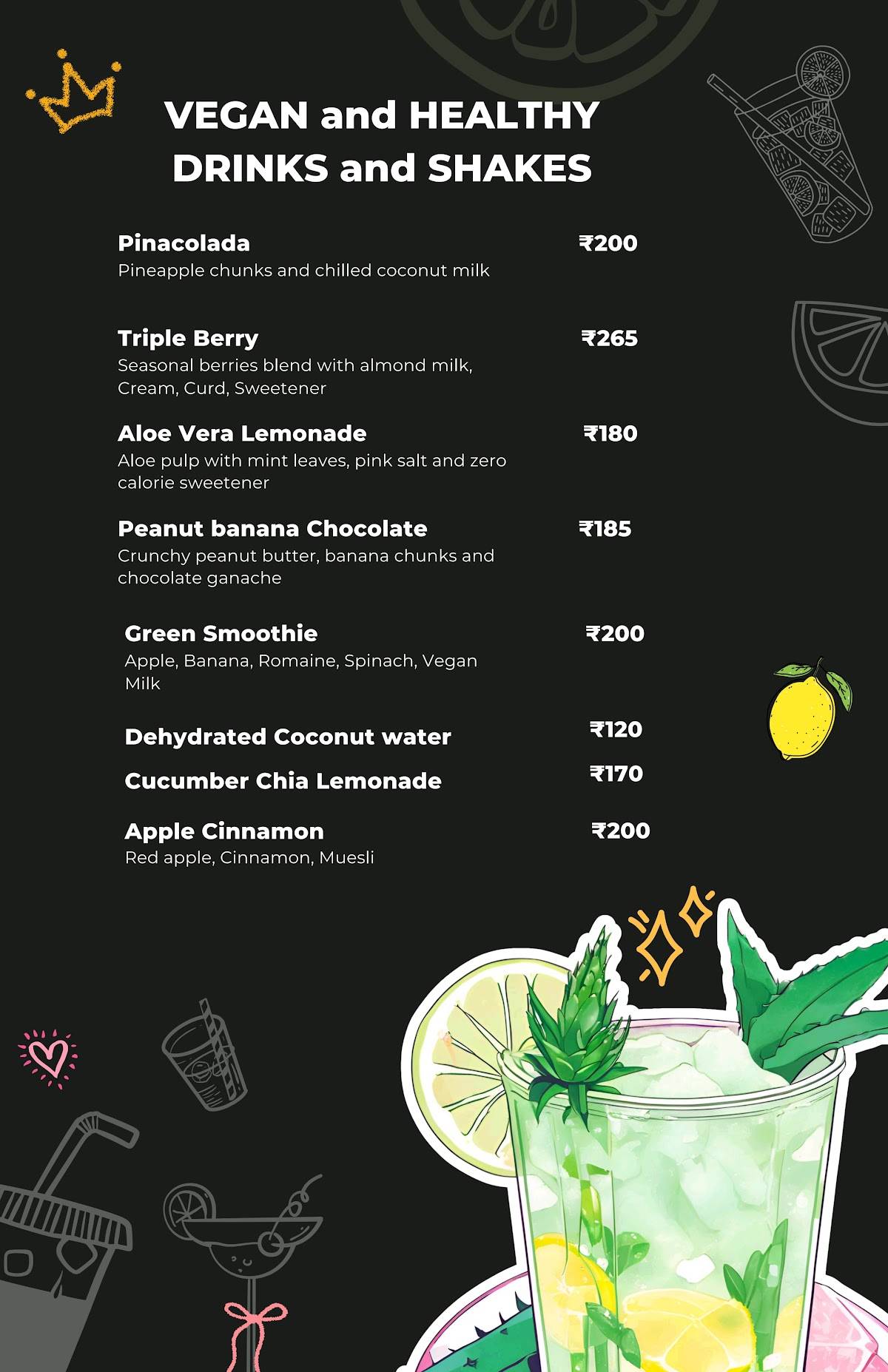 daCALORIES - healthy diet food restaurant menu
