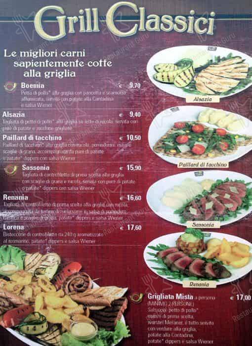 Menu di Wiener Haus Assago 