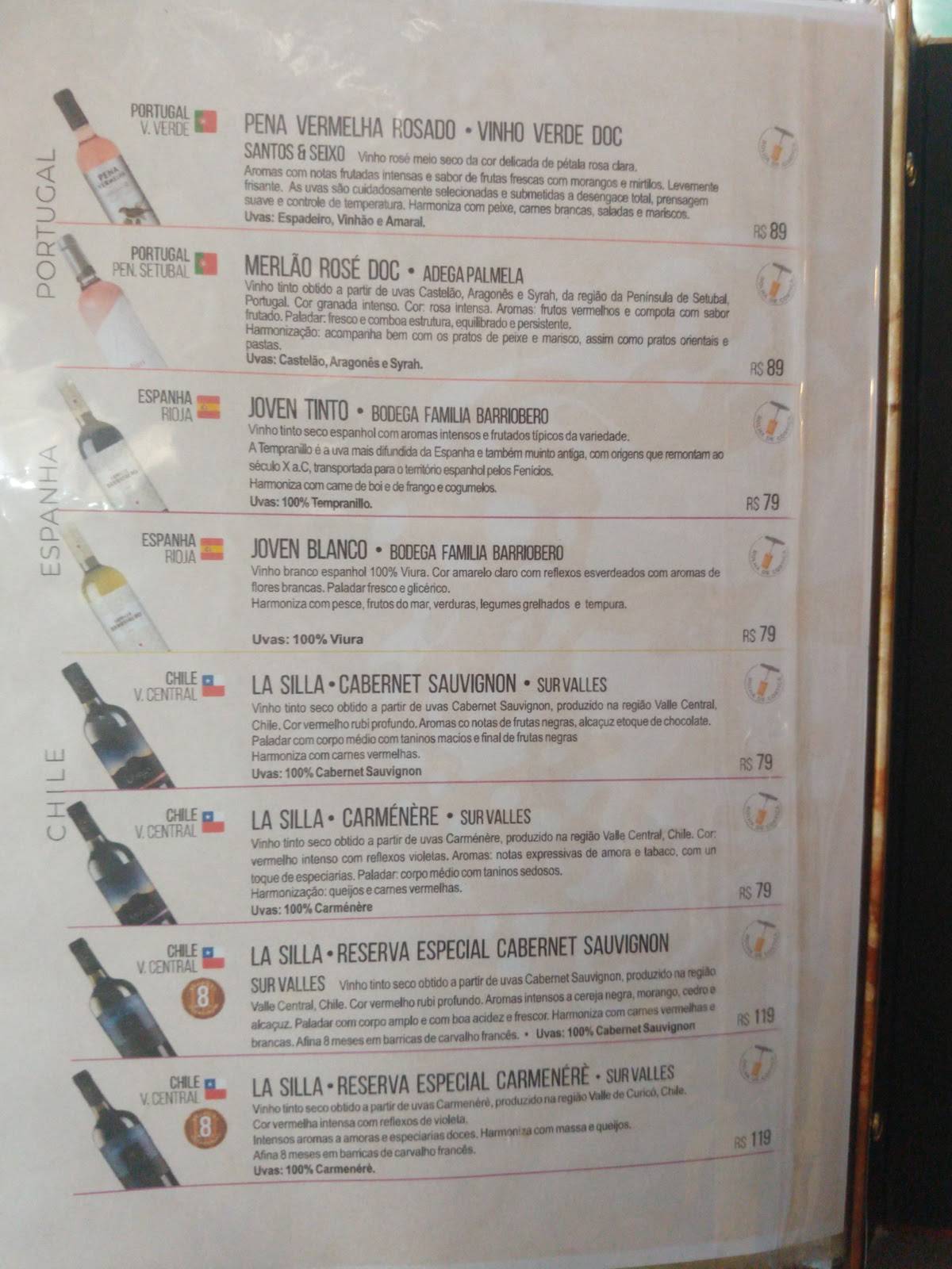 il Cantuccio cardápio