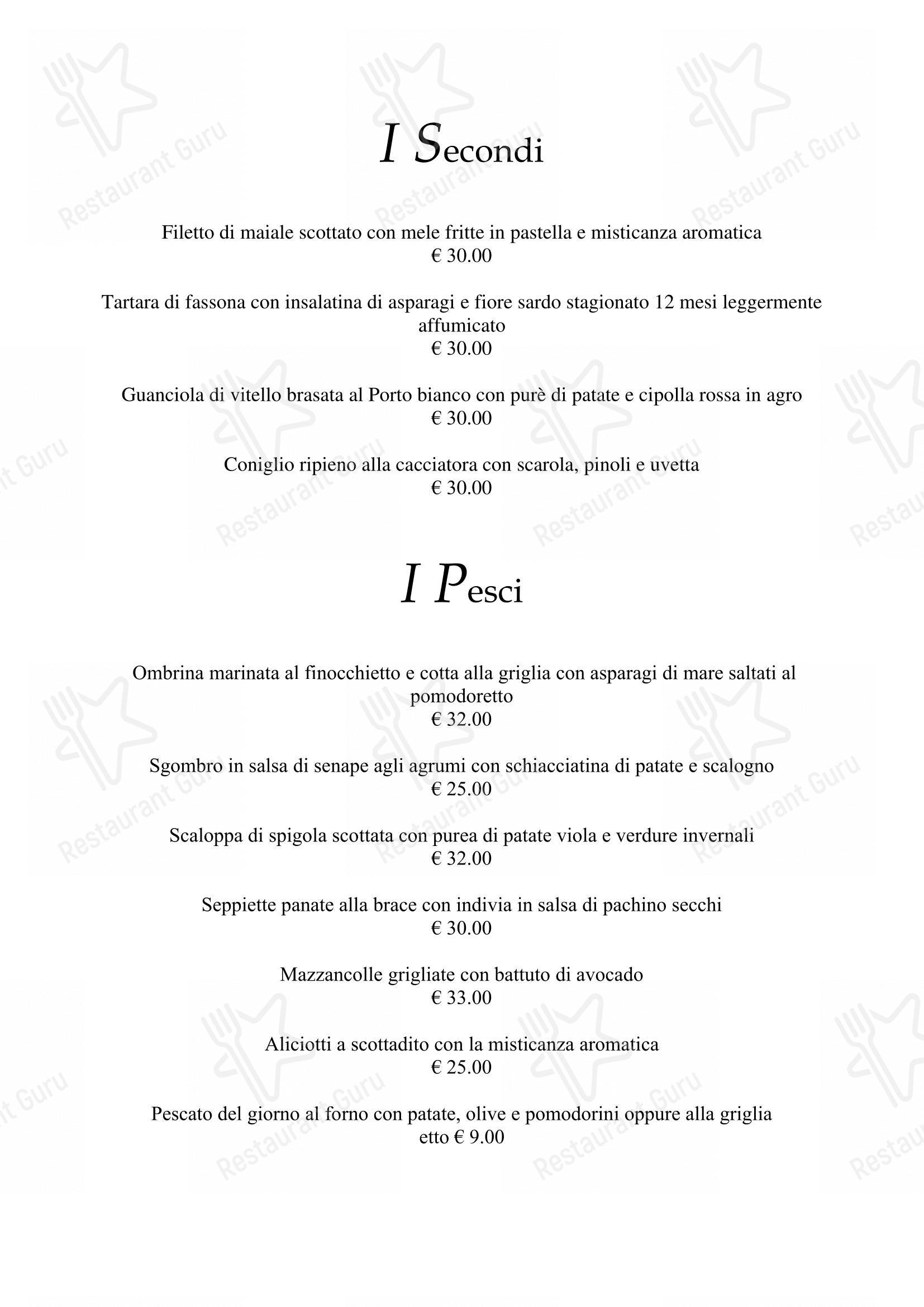 Menu bar per Ristorante al Ceppo ristorante