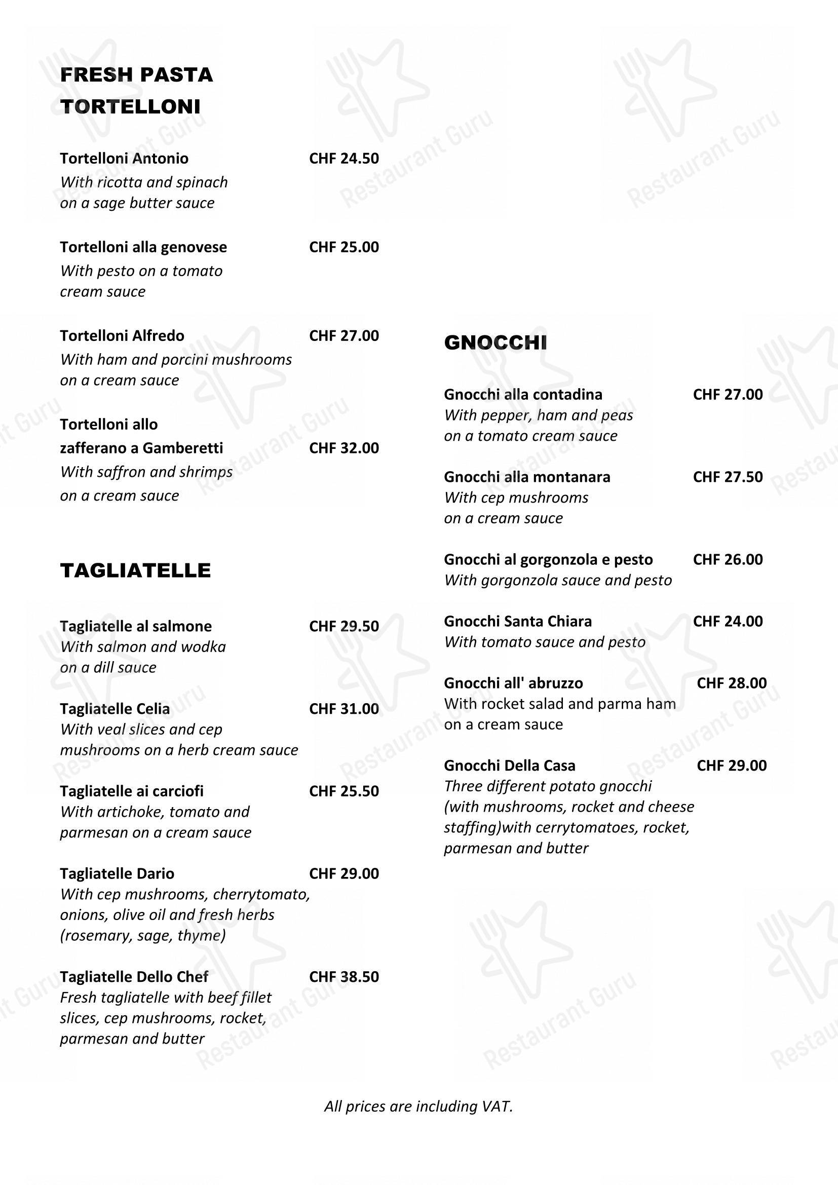 Menu di Celia - 菜单