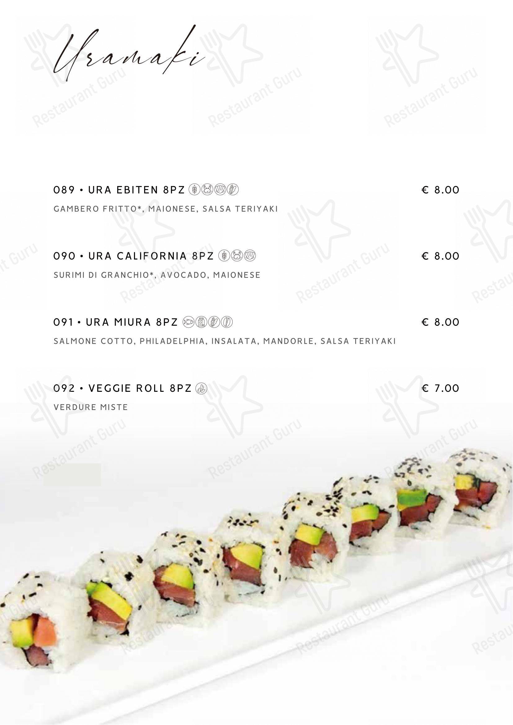 Menu per Gohan in Curno