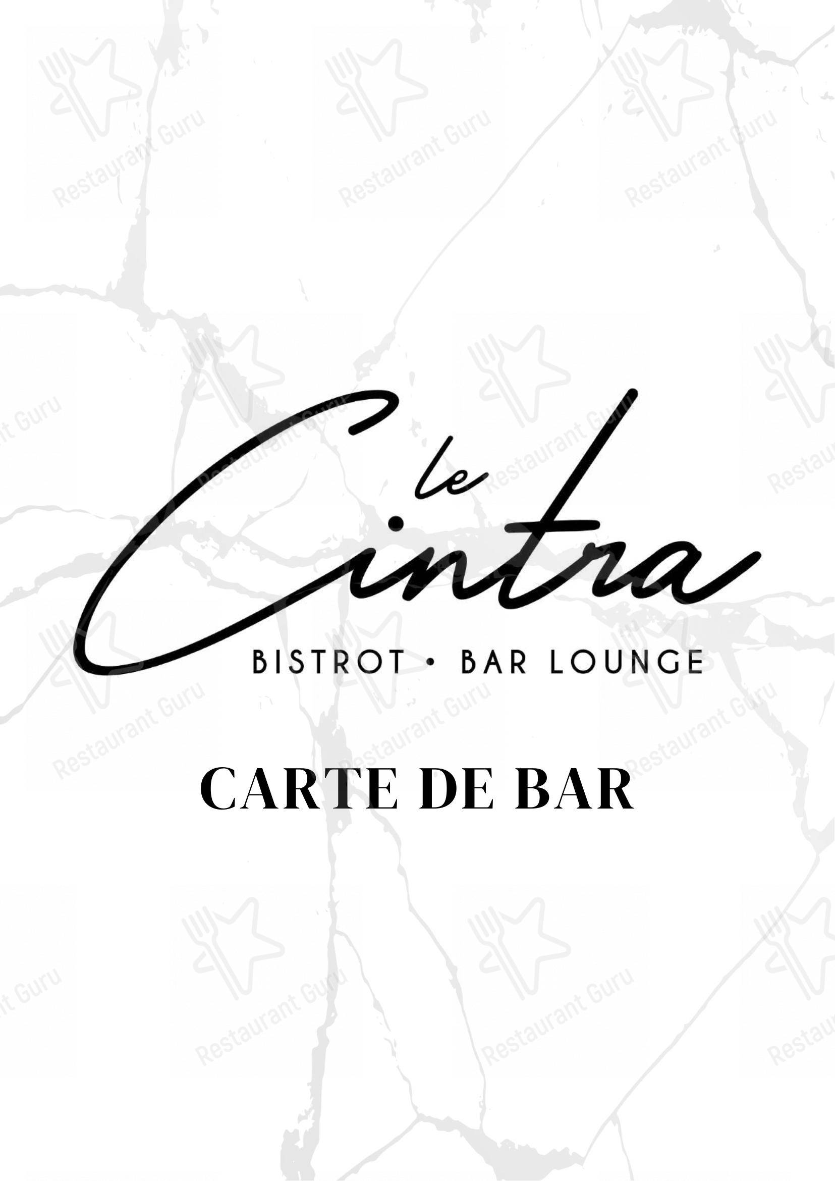 Menu bar pour Hôtel Le Régina - Le Puy en Velay restaurant