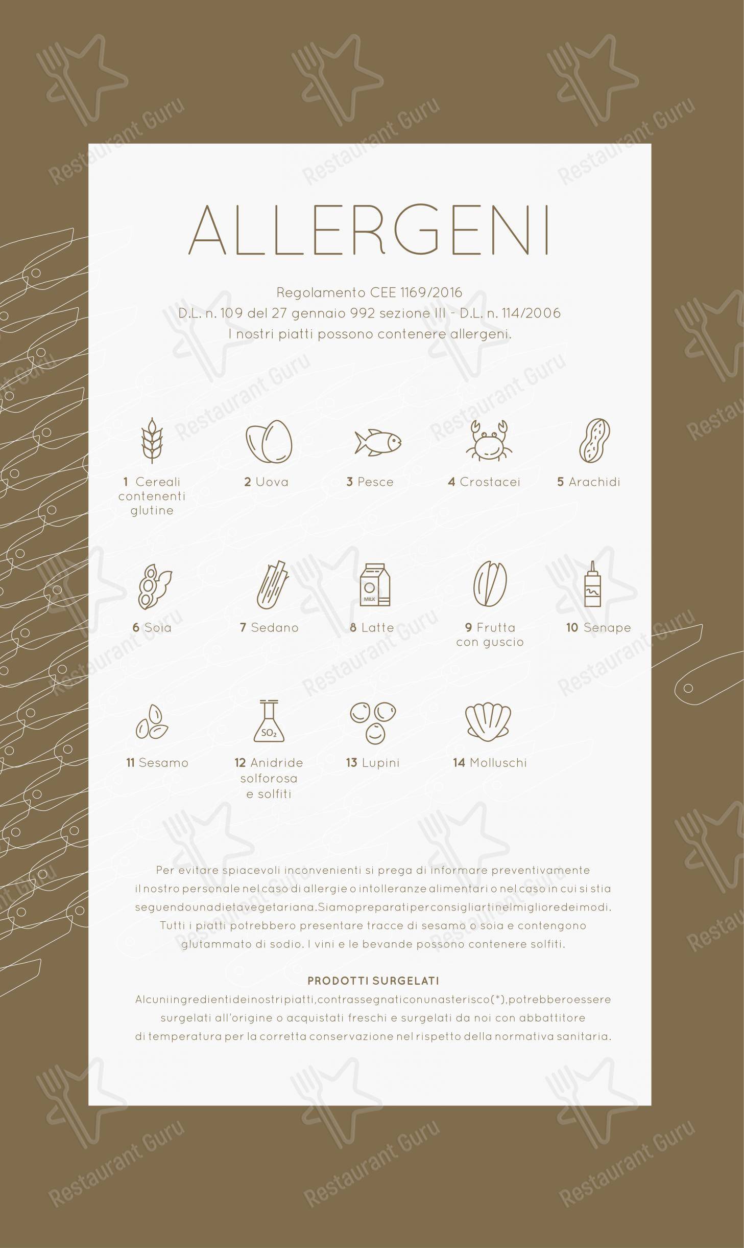 Menu bar per Moyà Asian Fusion Restaurant in Empoli