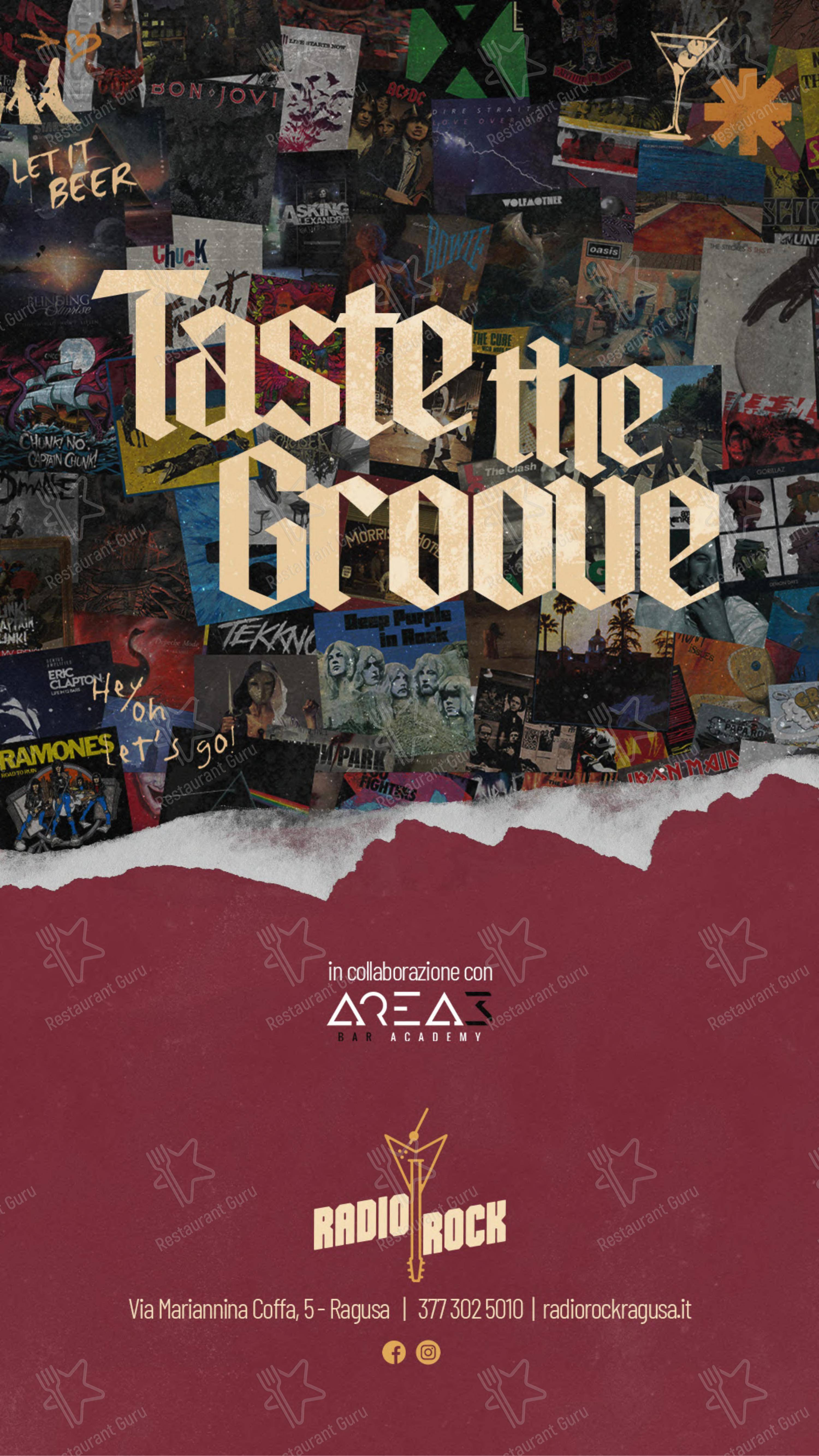 Radio Rock in Ragusa - Menu