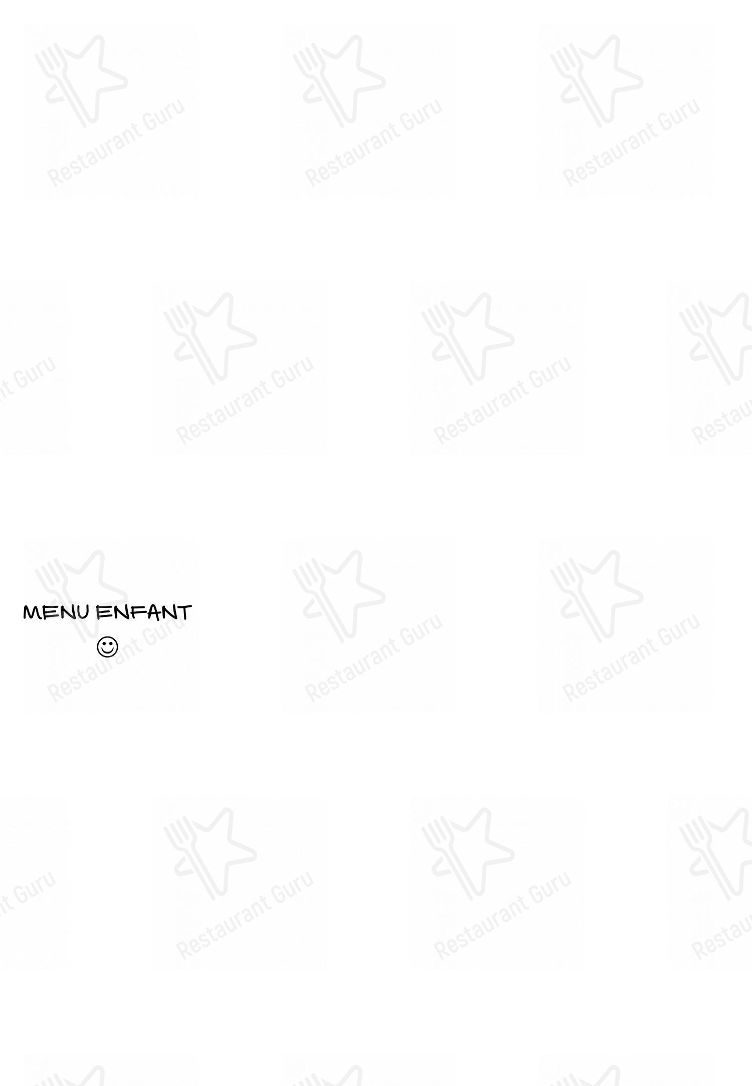 Крафт меню pour Restaurant Fond Rose - Bocuse restaurant