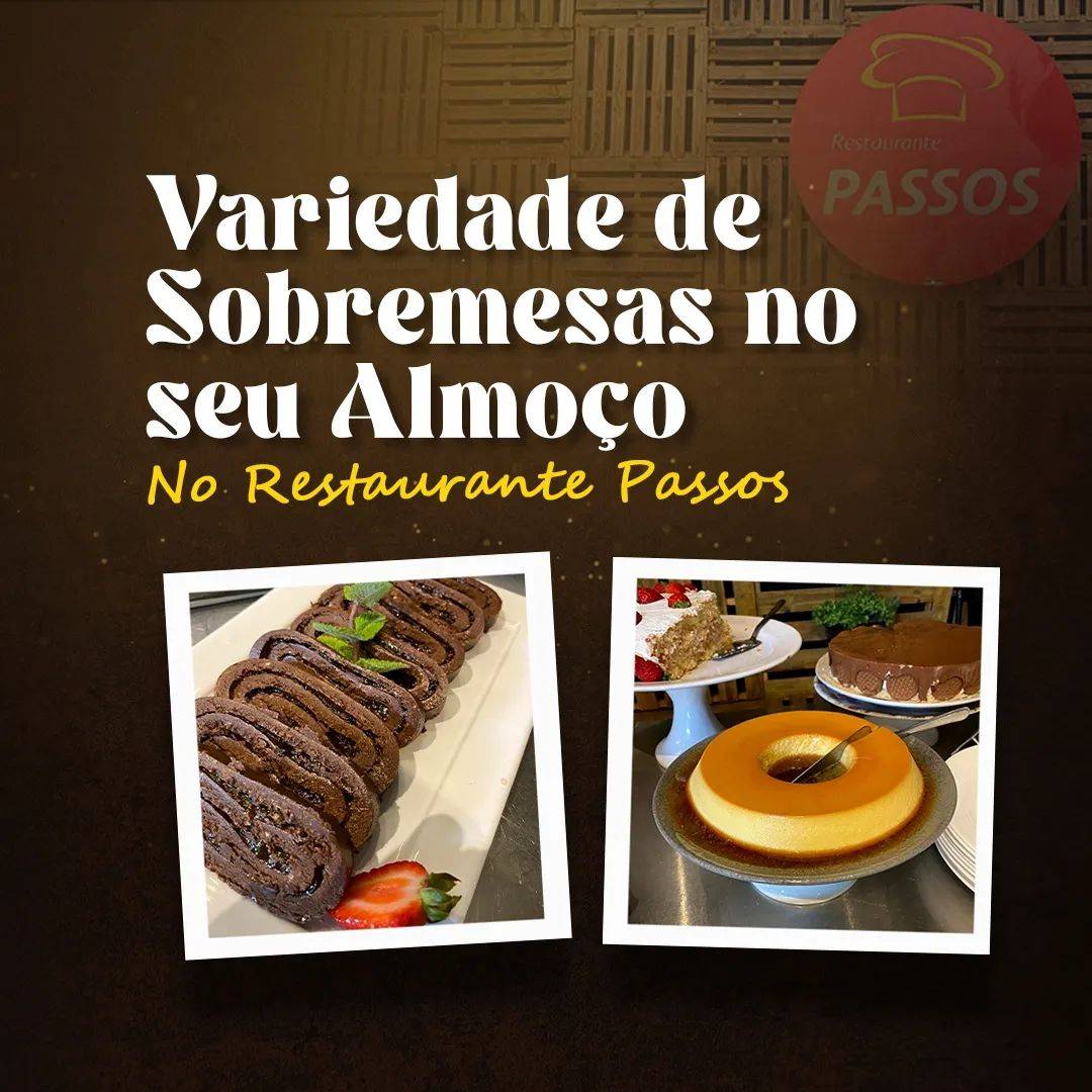Restaurante Passos cardápio
