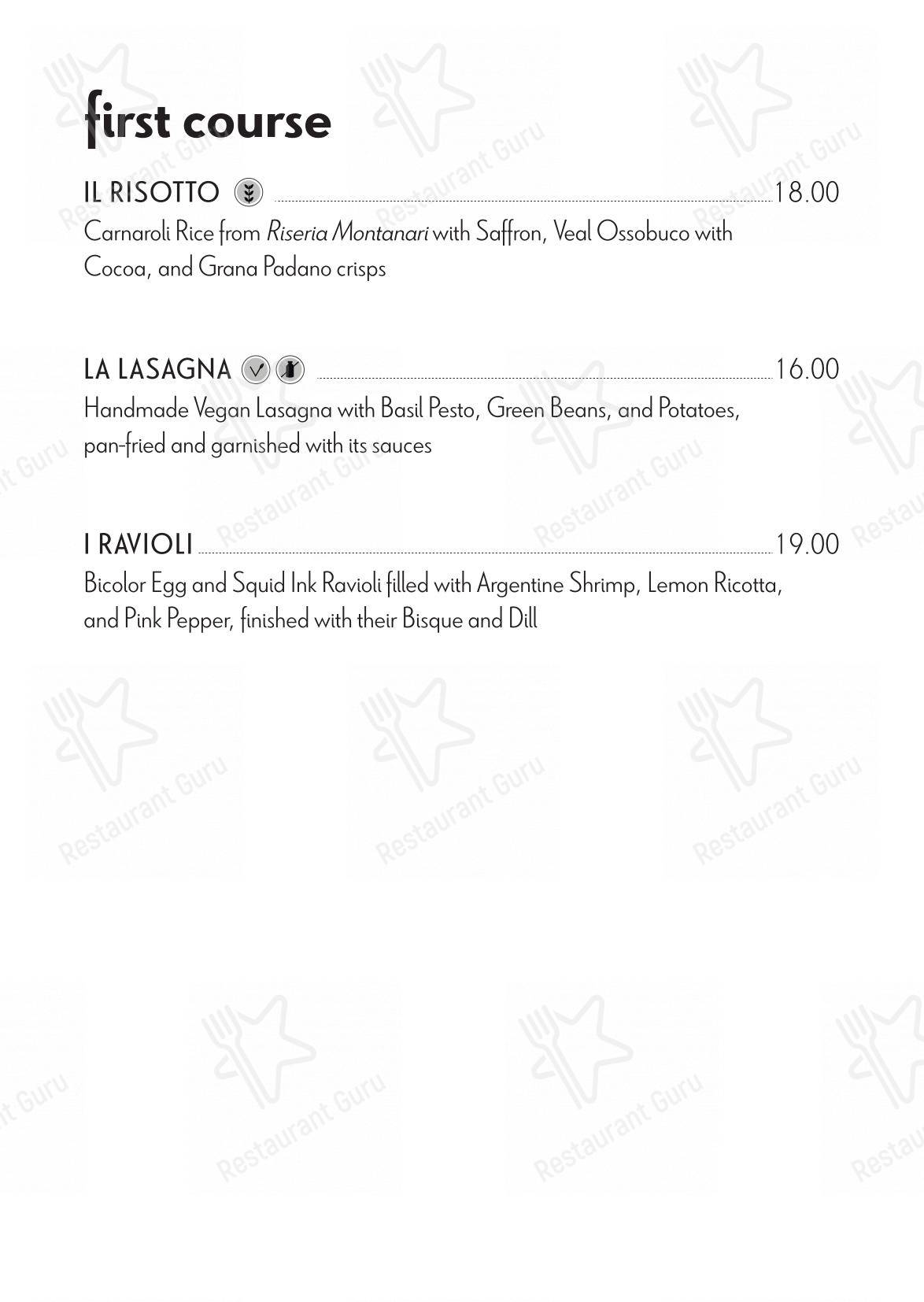 Menu per Ristorante Matura ristorante