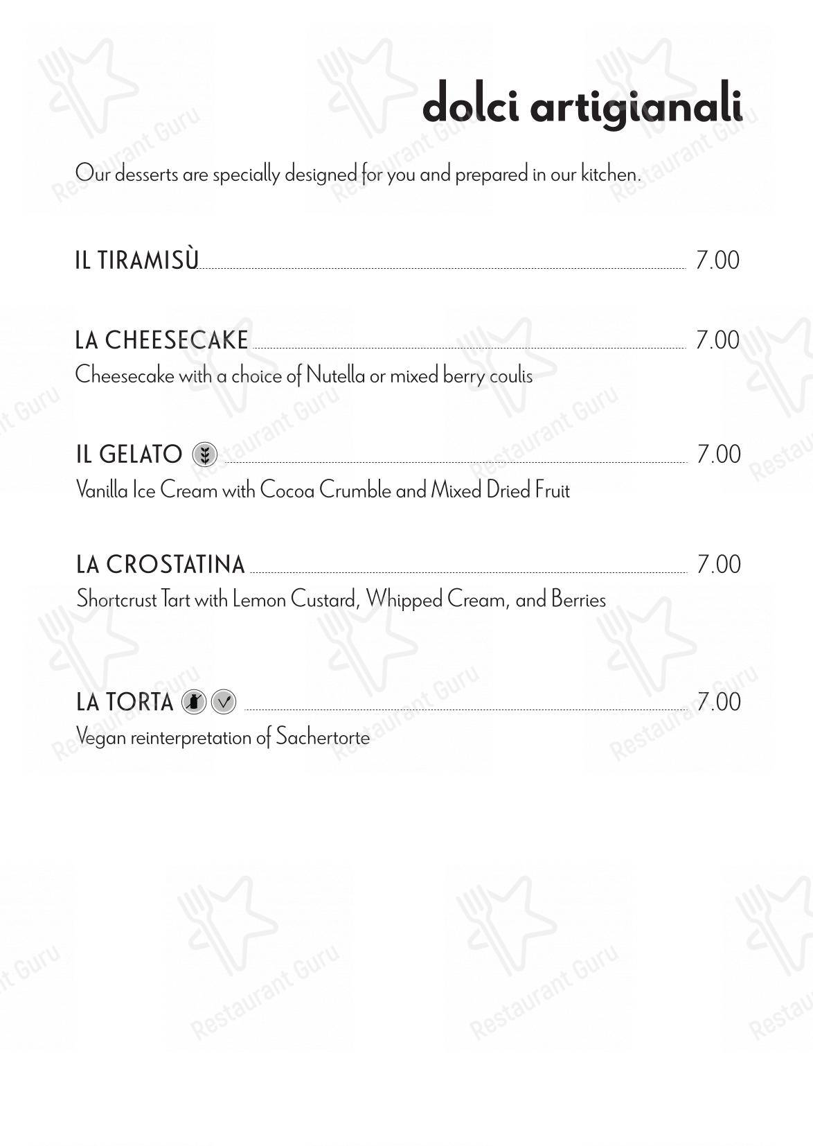 Ristorante Matura in Monza - Menu