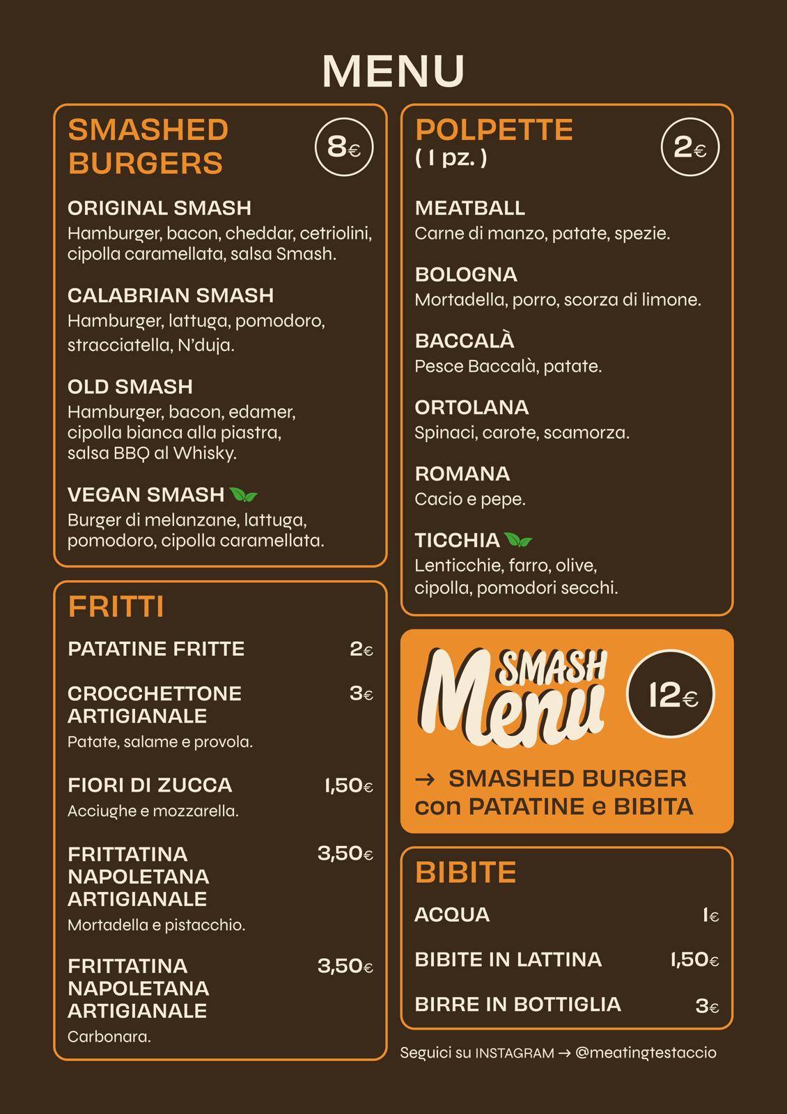 Menu di Meating Burger&Co. 