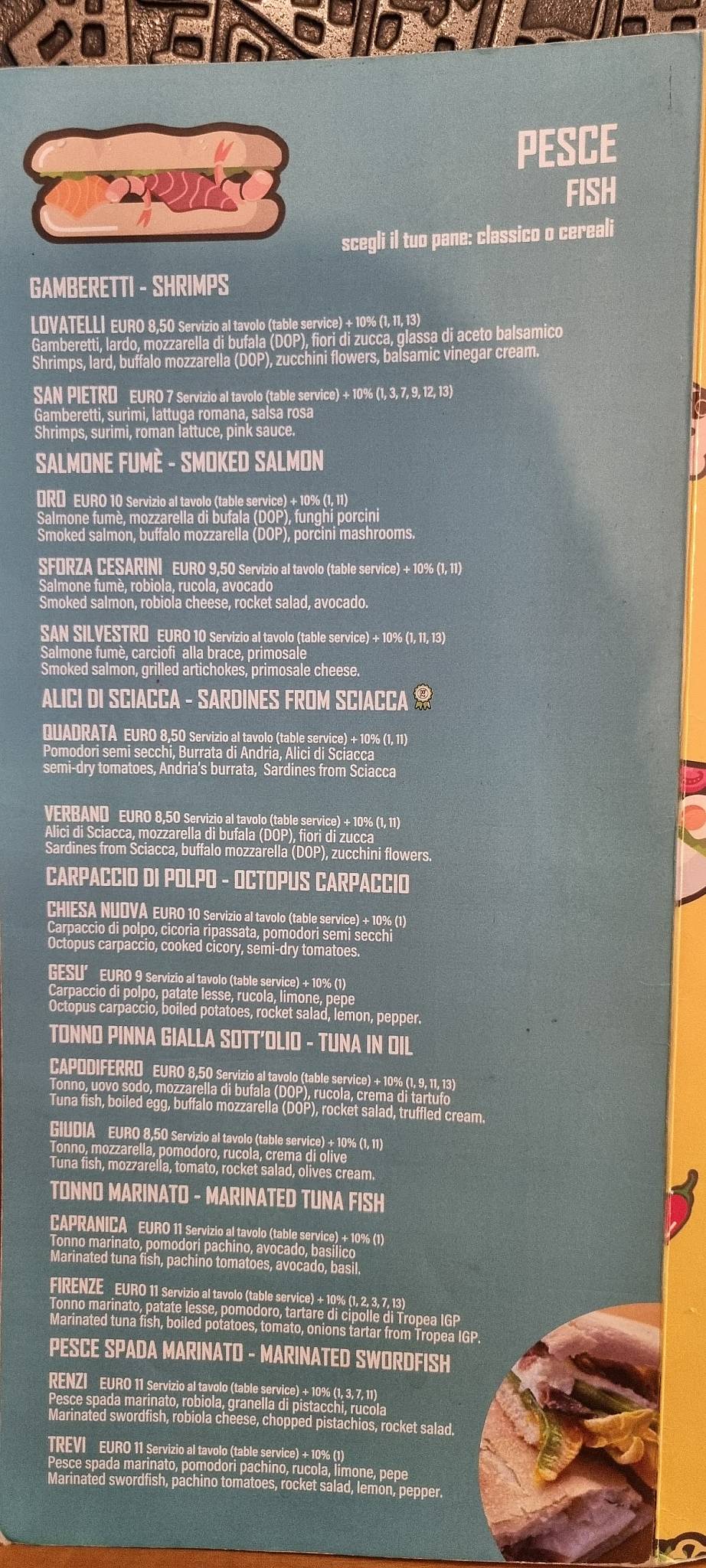 Menu di 200 Gradi 