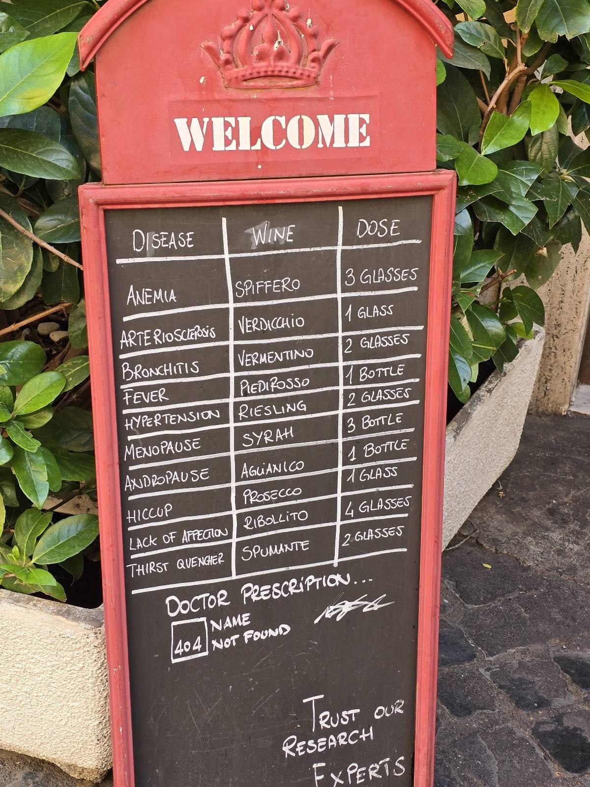 Menu di 404 Name Not Found 