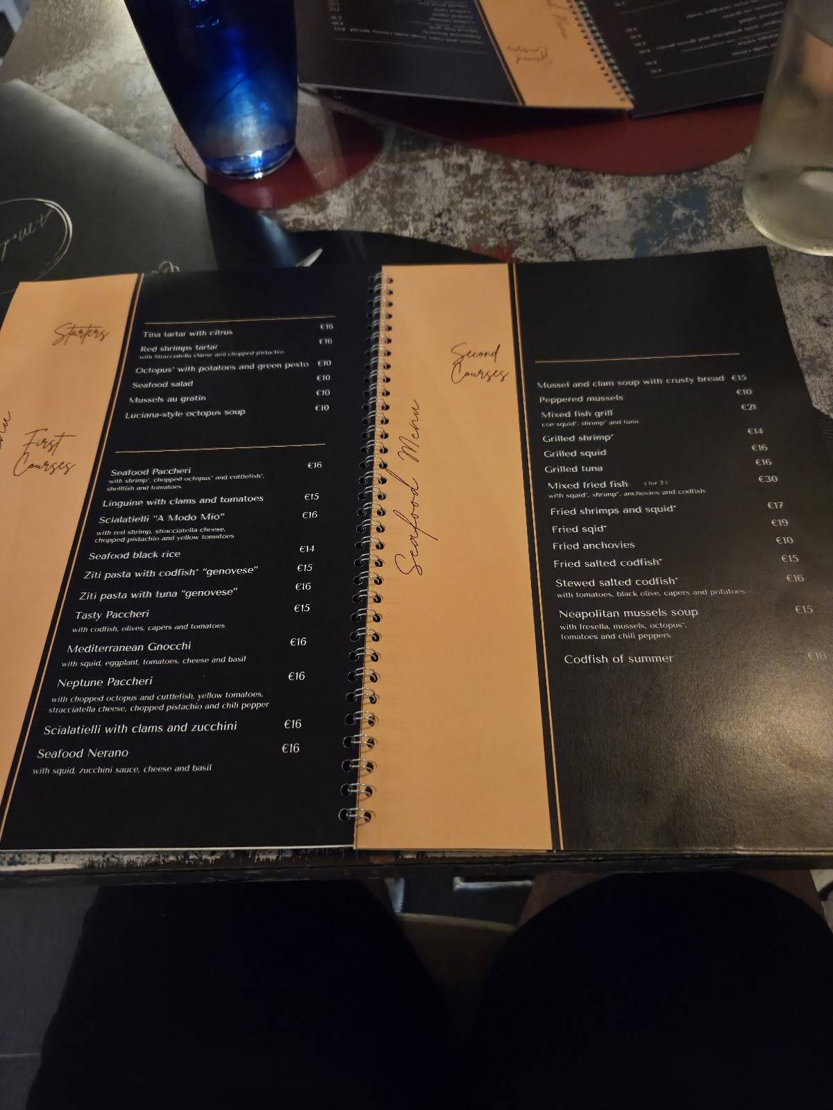 Menu di A Modo Mio Trattoria 