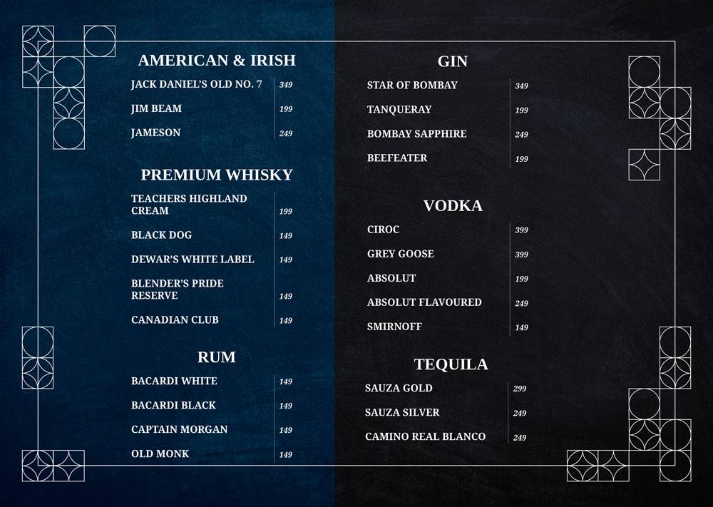 AIR, jüSTa Sajjangarh menu