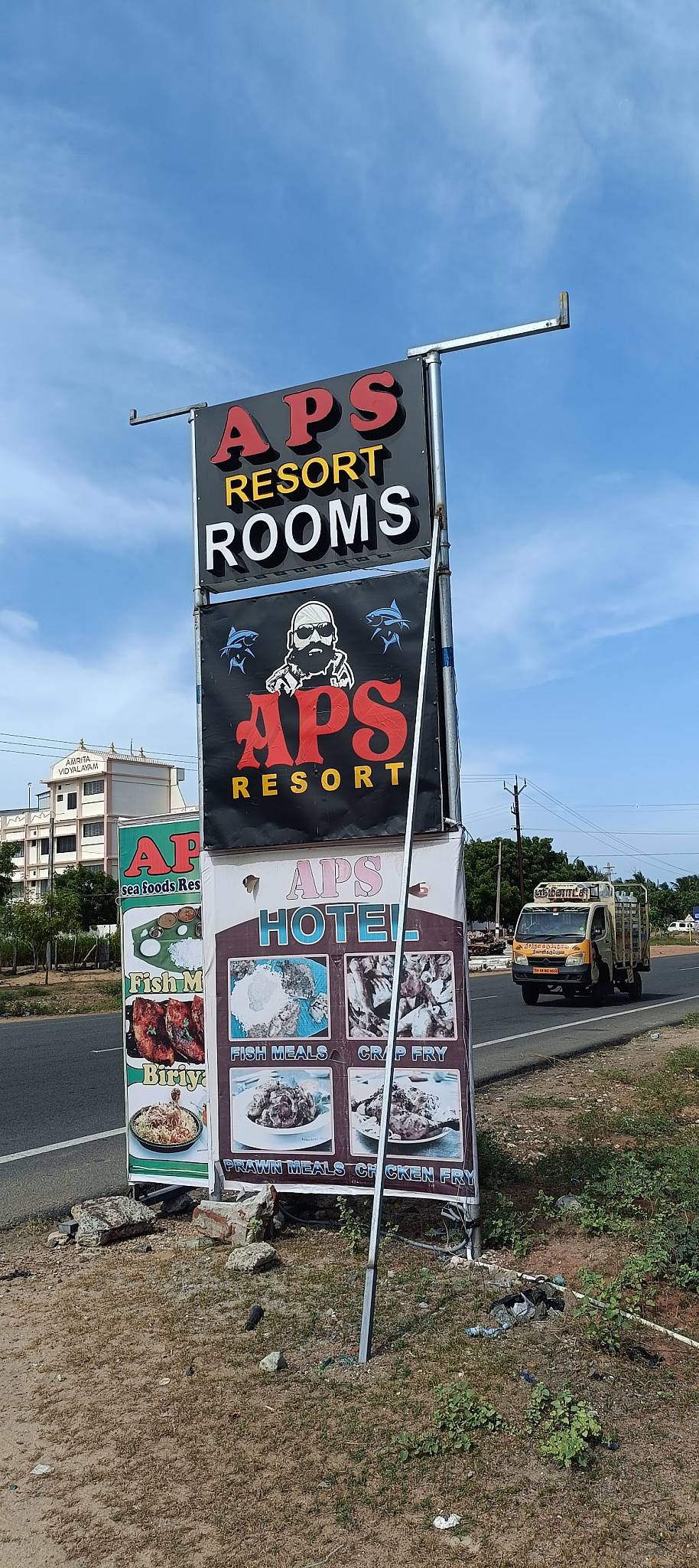 APS Seafoods Restaurant & Rooms menu