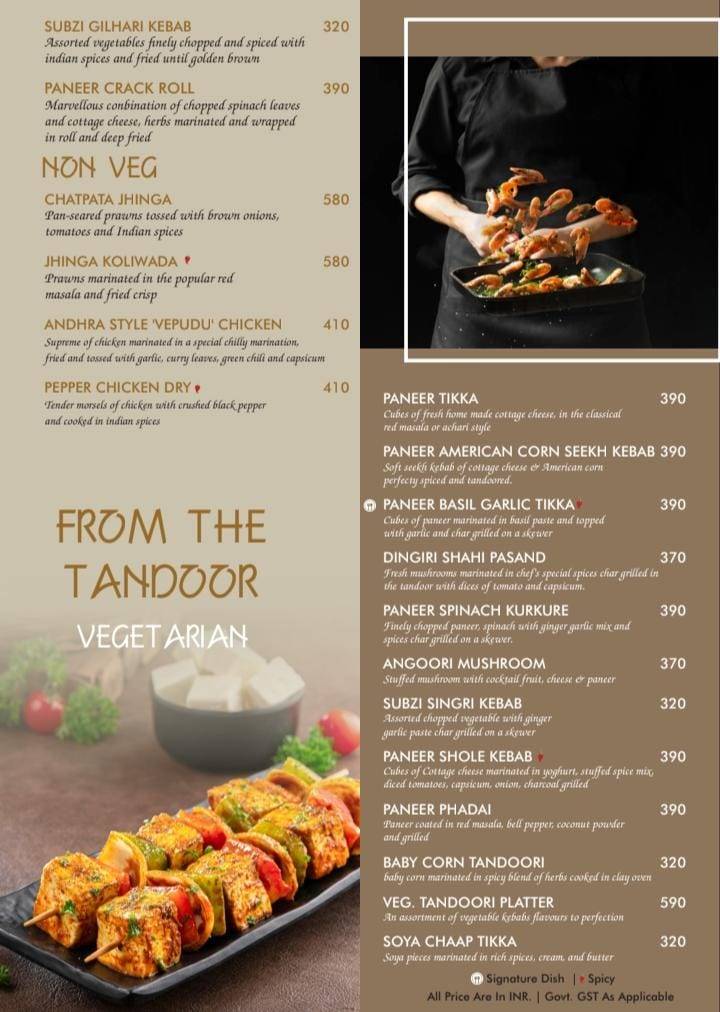 Abhinandan Dining Bar menu