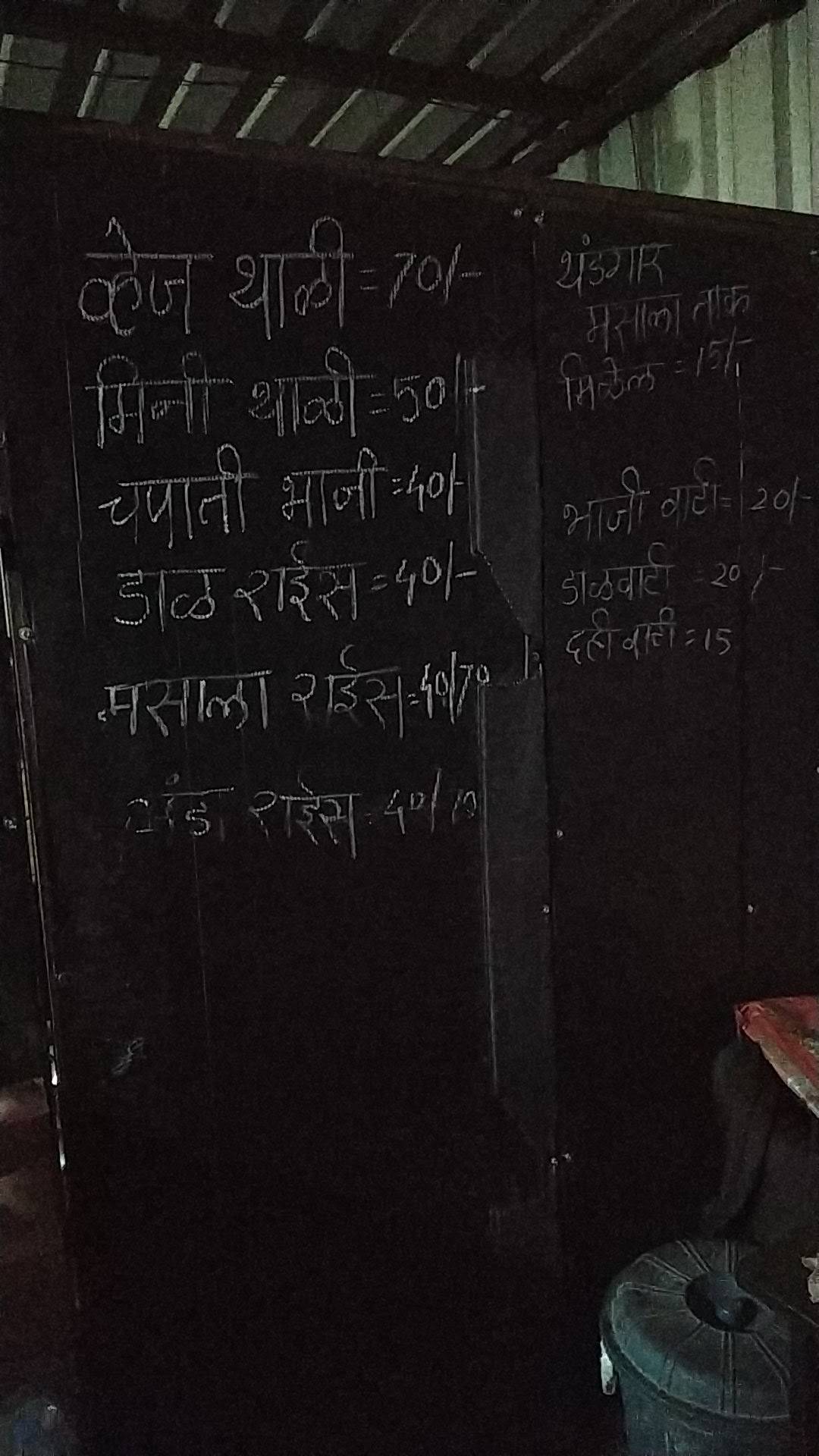 Ace Cafe menu