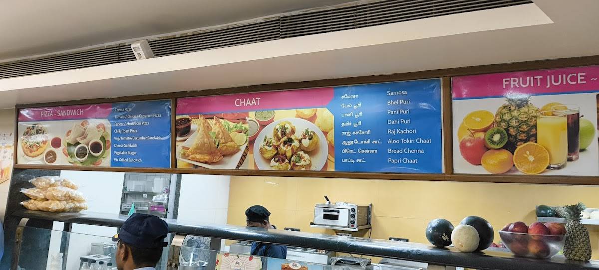 Adyar Ananda Bhavan - A2B menu