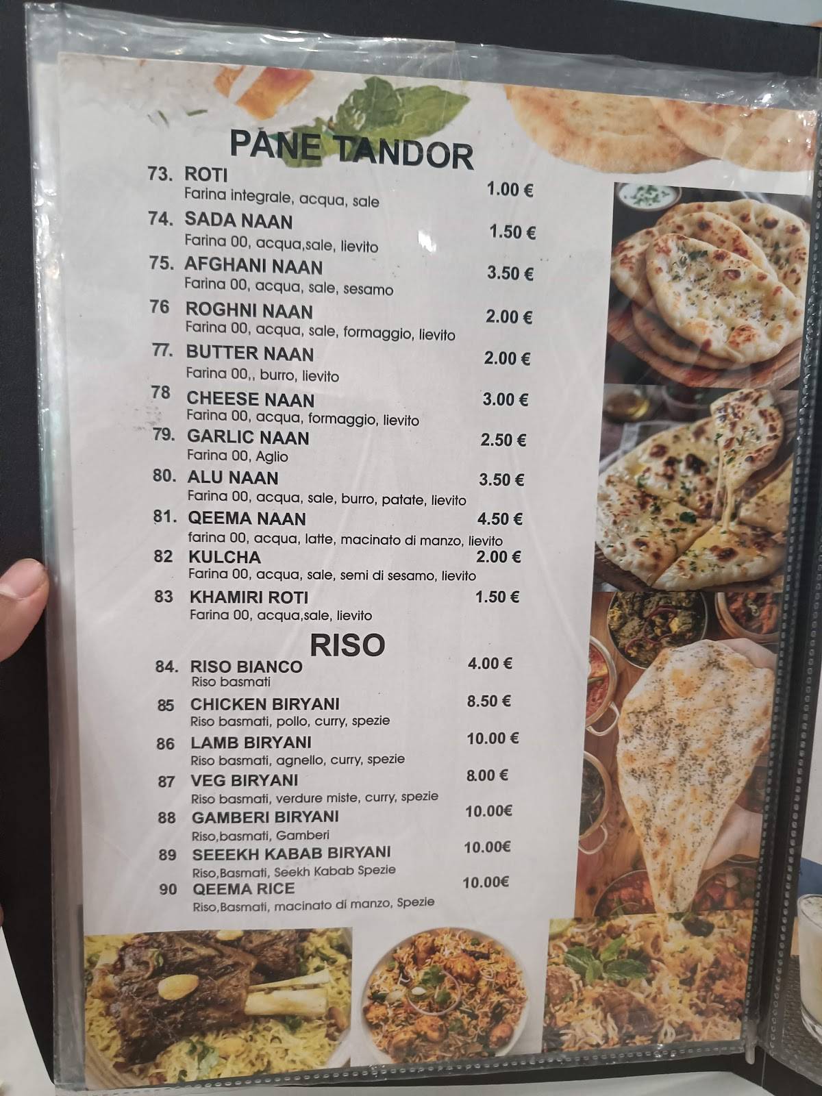 Menu di Al Nawab Ristorante 