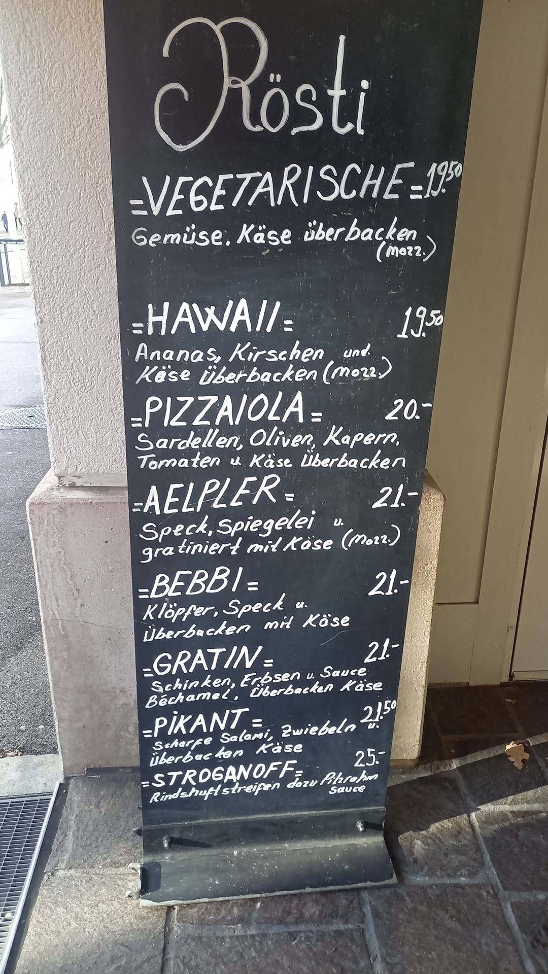 Menu di Alte Post 