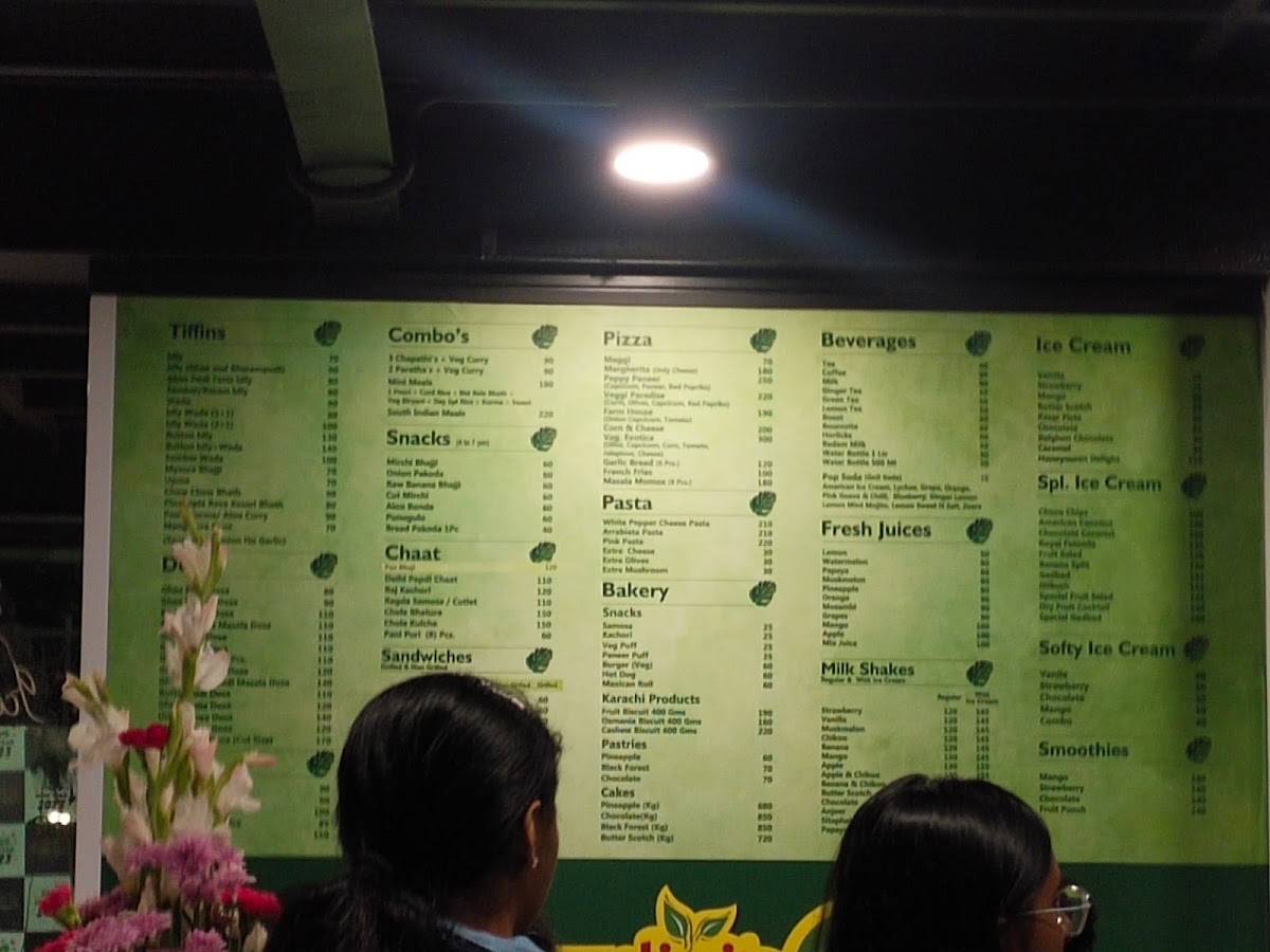 Amogham Lake View Restaurant & Banquets menu