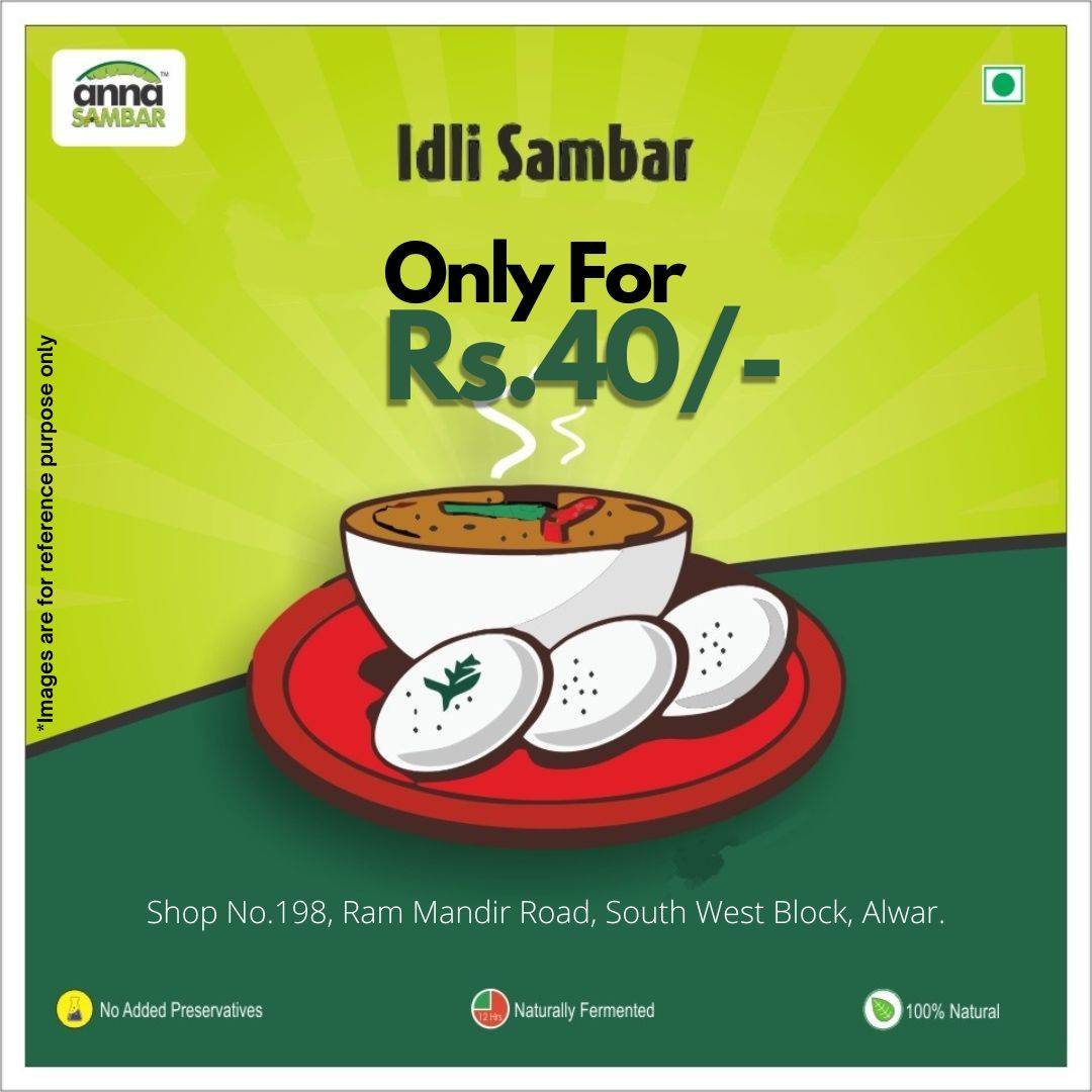 Anna Sambhar menu
