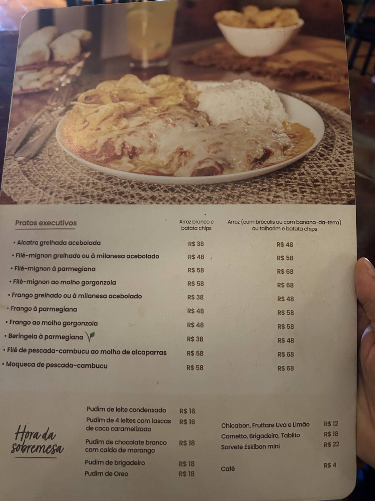 Ton's Restaurante cardápio