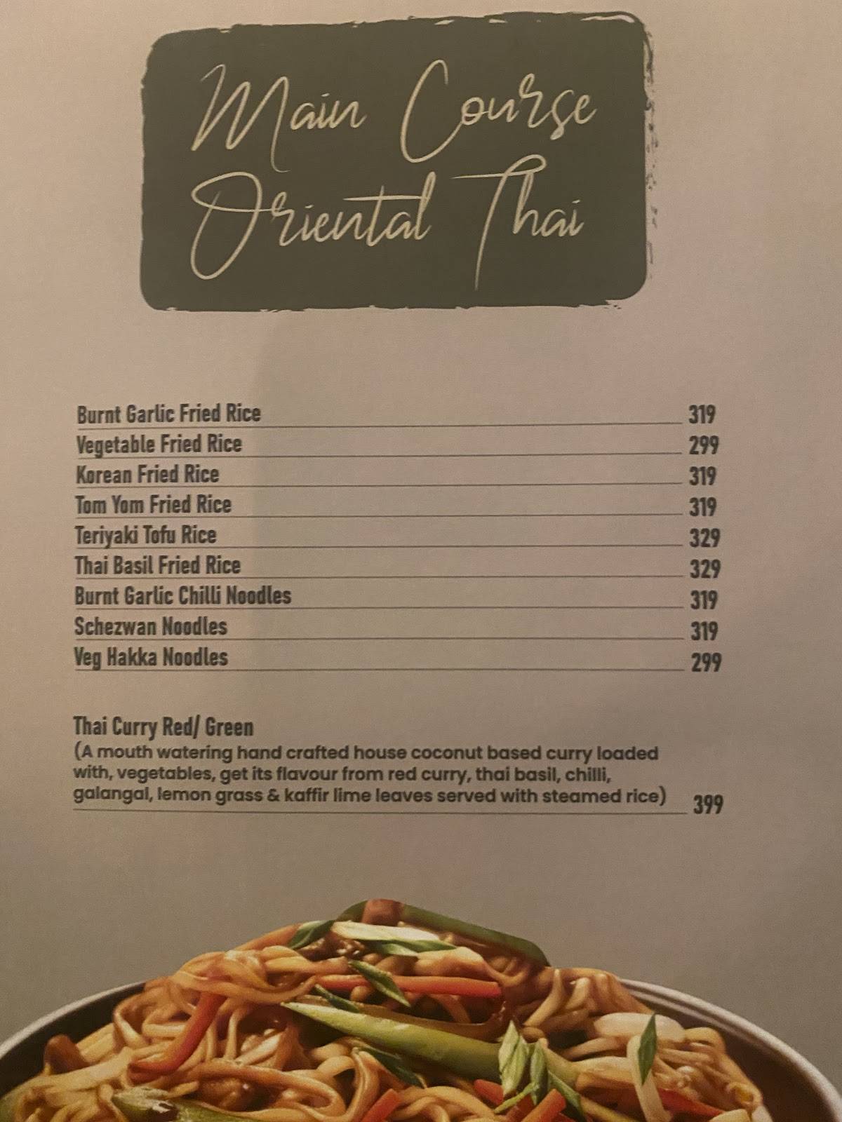 Aroma Pure Veg Restaurant menu
