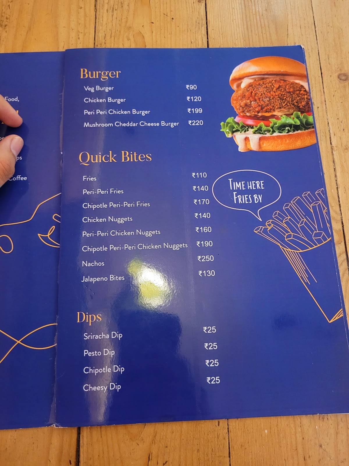 Aromagasms cafe menu