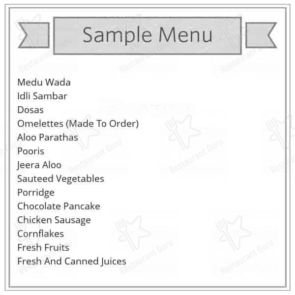 Around The World menu