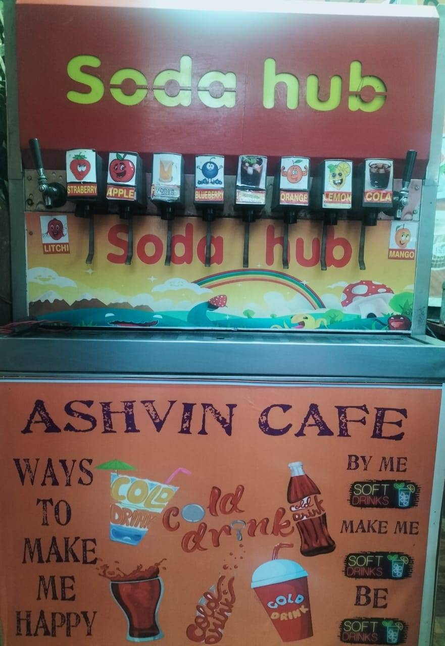 Ashvin's cafe menu