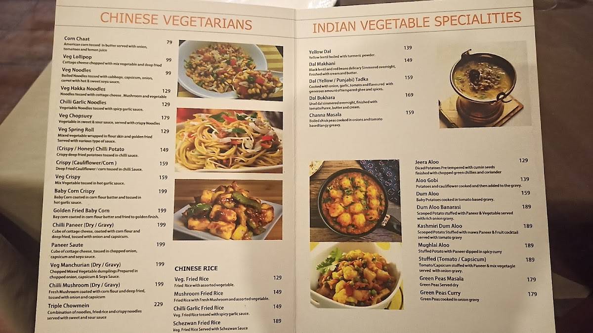 Atithi restaurant menu