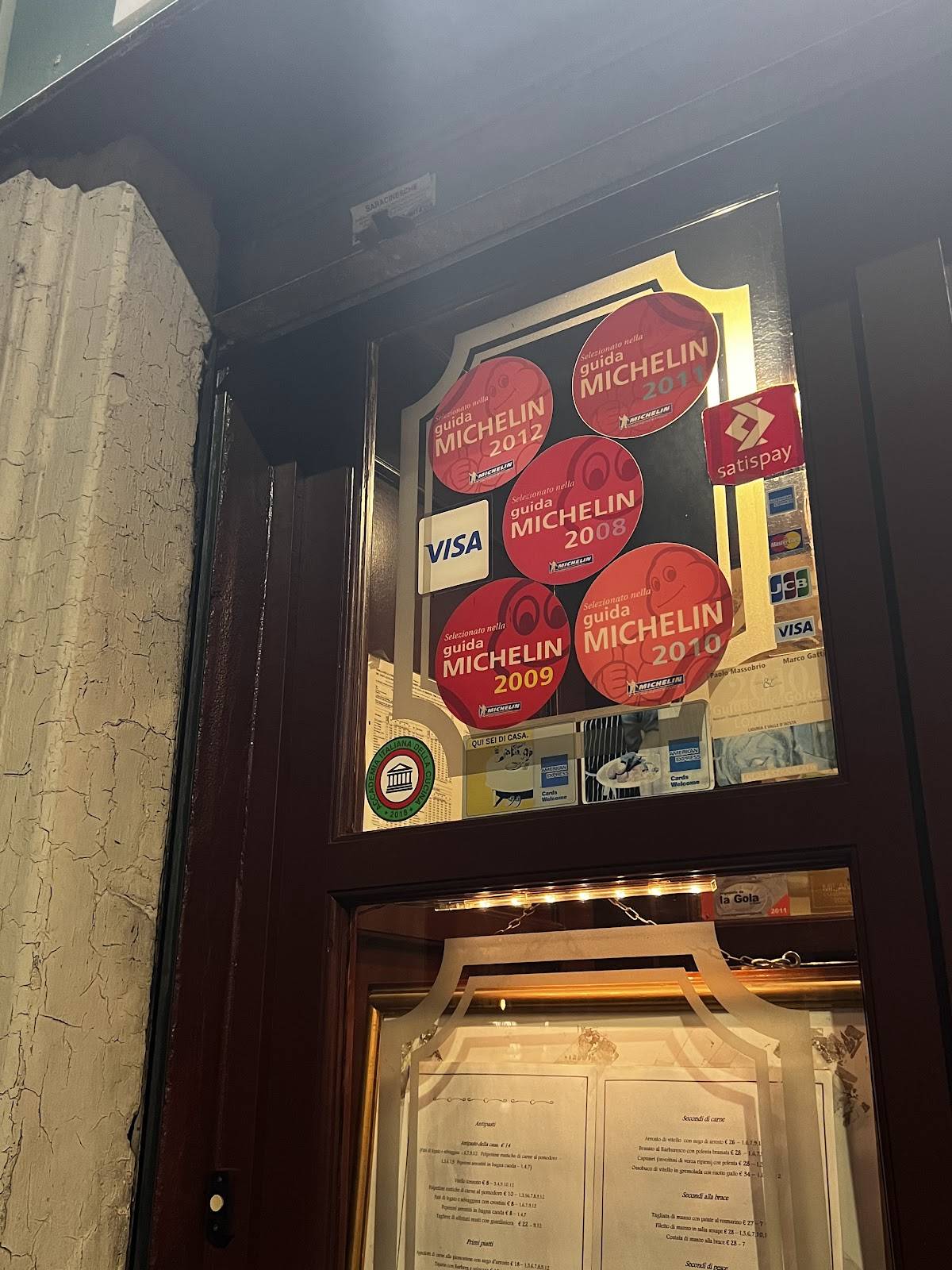 Menu di Aurora 