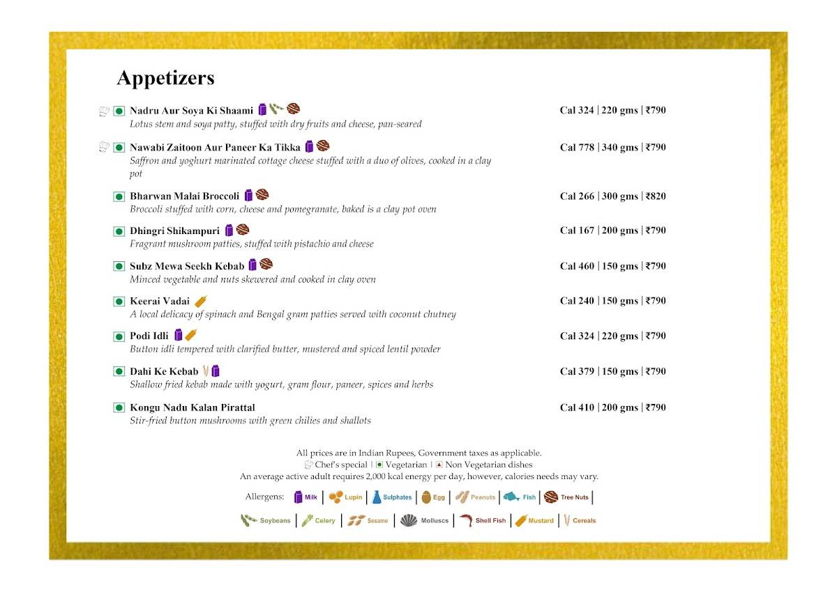 Ayna menu