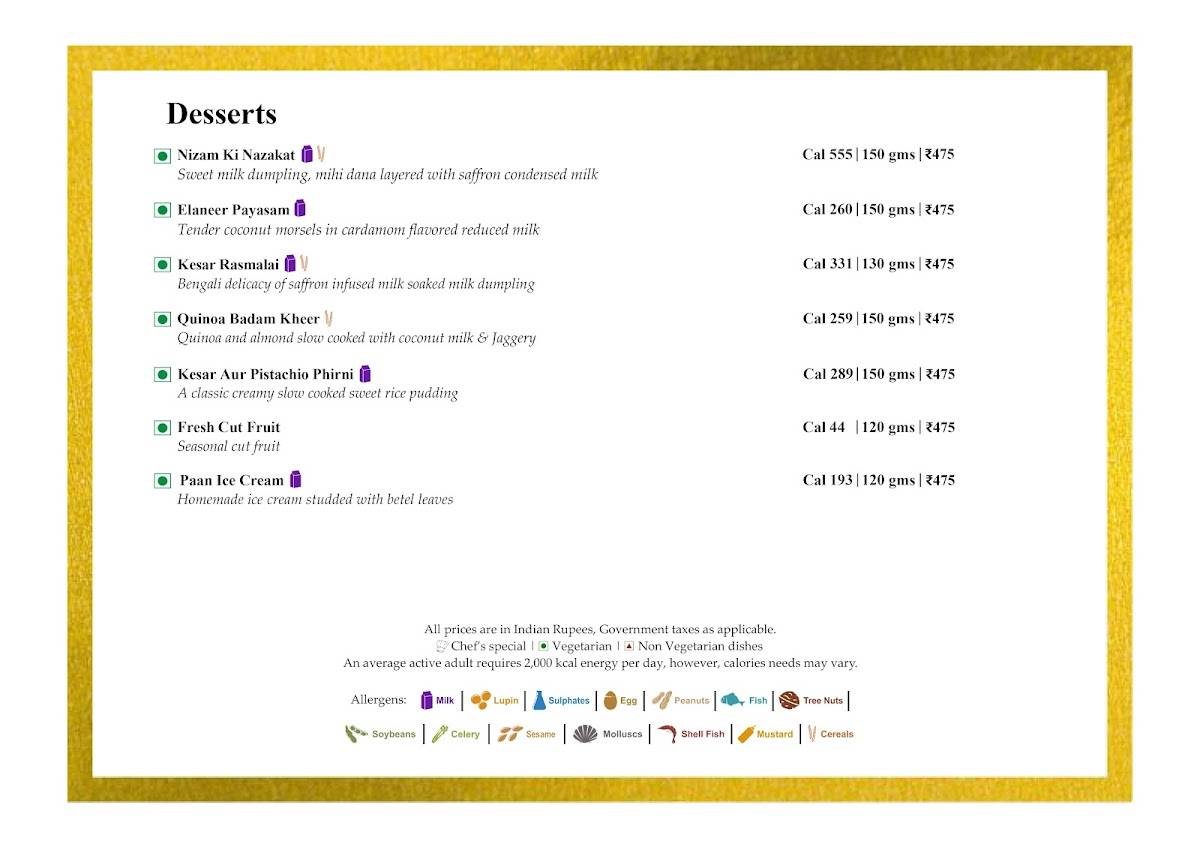 Ayna menu