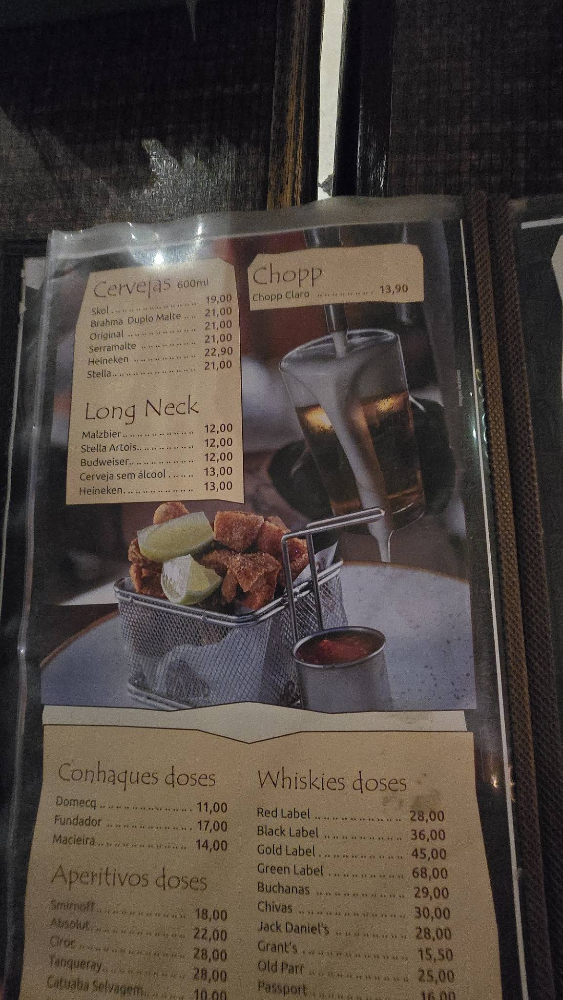 Baião Cozinha Nordestina cardápio