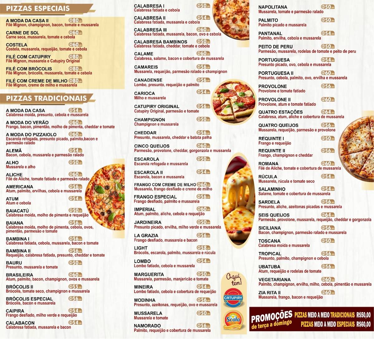 Bambinos Pizzaria & Esfiharia de Botucatu cardápio