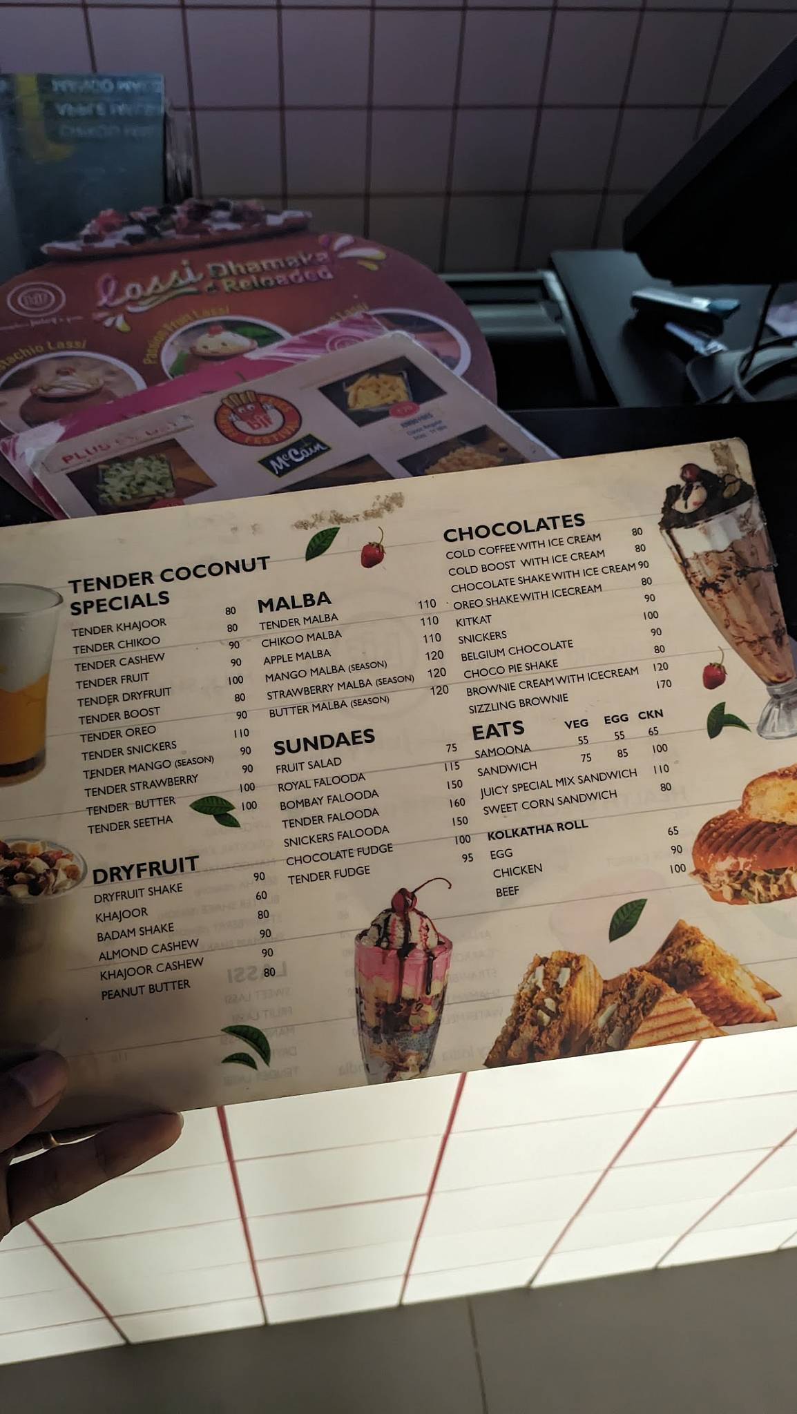 Bangalore juicy and foods Alappuzha menu