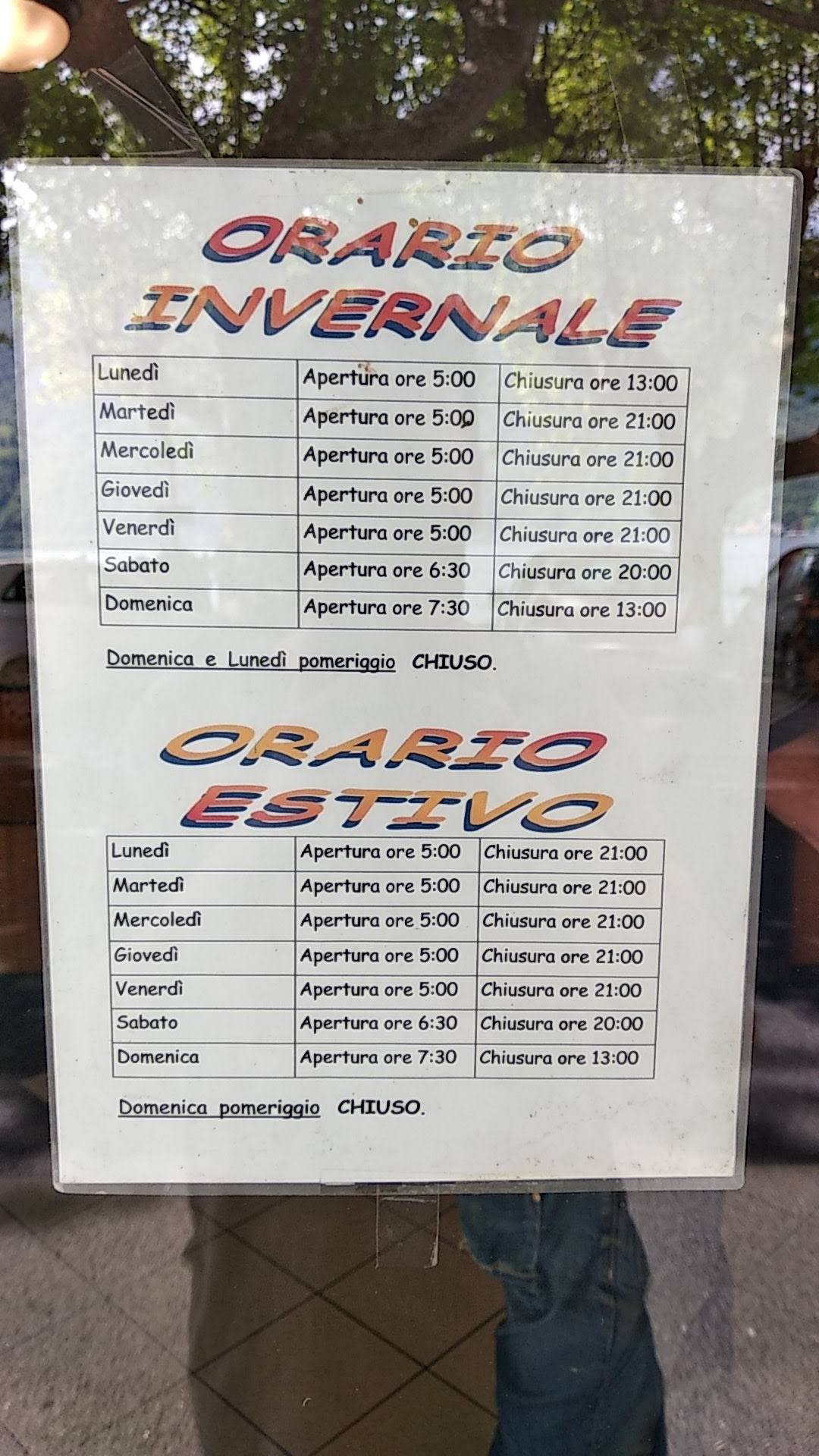 Menu di Bar Cima 