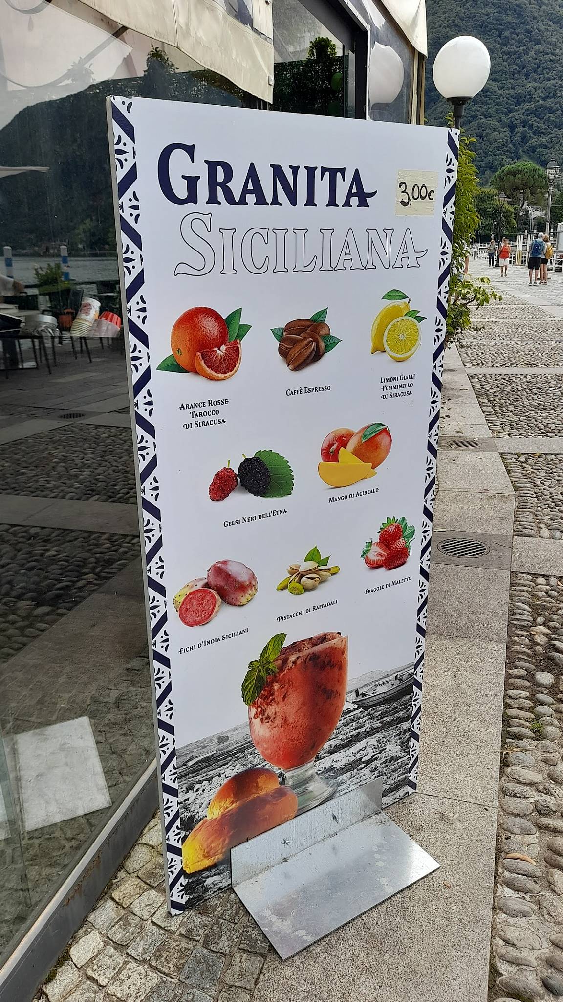 Menu di Bar Miralago Pisogne 