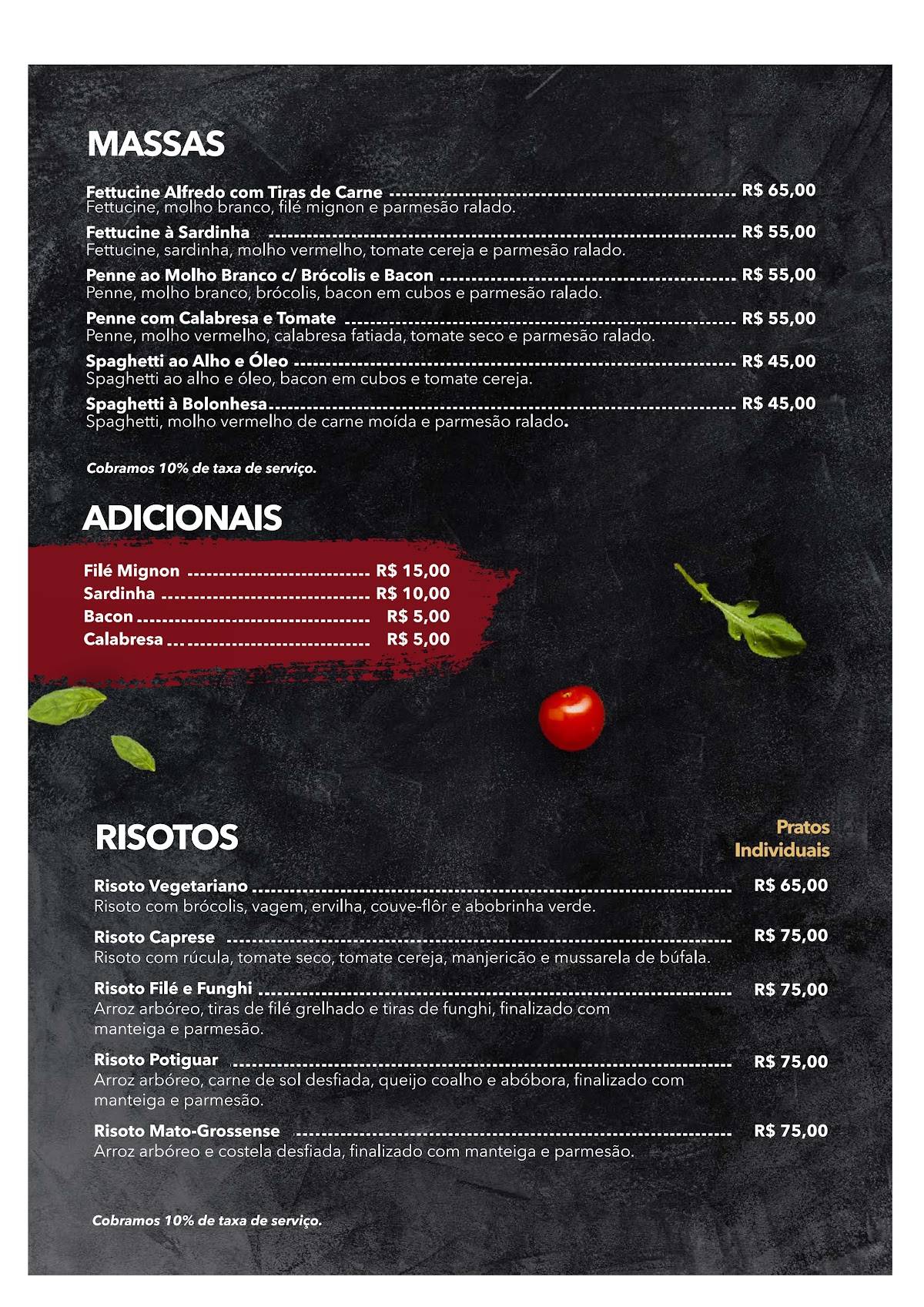 Barelle Pizzaria e Boliche cardápio